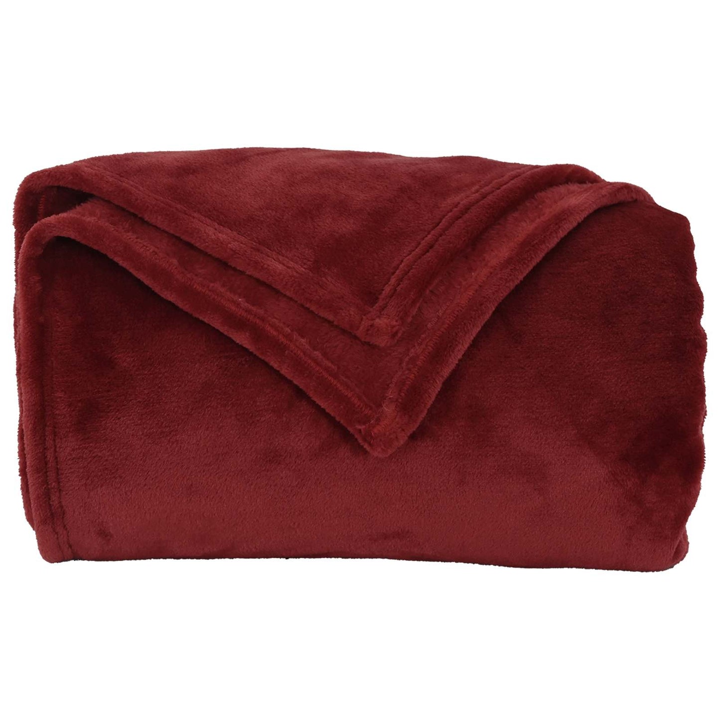 Kleden 6 pcs Bordeaux Rood 240 x 270 cm Fleece is nu te koop bij PeponiXL, paradijselijk wonen!