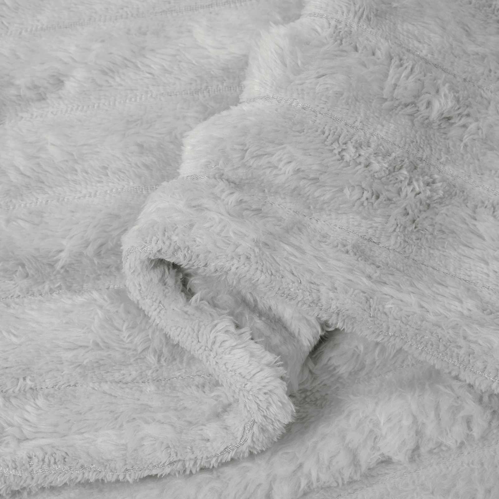 Gooi Deken Grijs 270 x 240 cm Fleece is nu te koop bij PeponiXL, paradijselijk wonen!