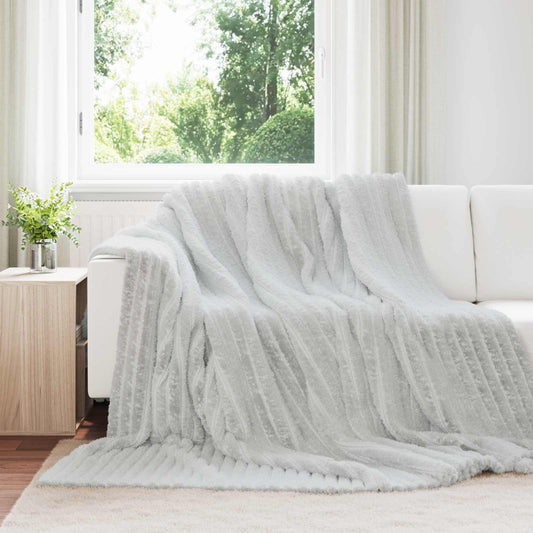 Gooi Deken Grijs 270 x 240 cm Fleece is nu te koop bij PeponiXL, paradijselijk wonen!