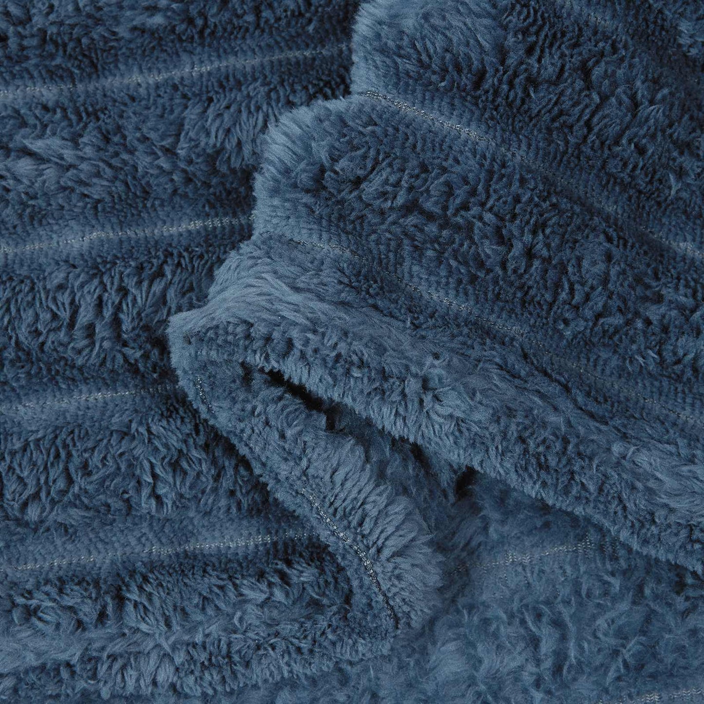 Gooi Deken Marineblauw 270 x 240 cm Fleece is nu te koop bij PeponiXL, paradijselijk wonen!