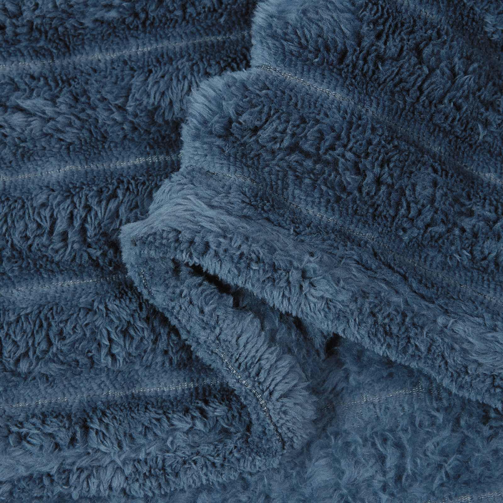 Gooi Deken Marineblauw 270 x 240 cm Fleece is nu te koop bij PeponiXL, paradijselijk wonen!