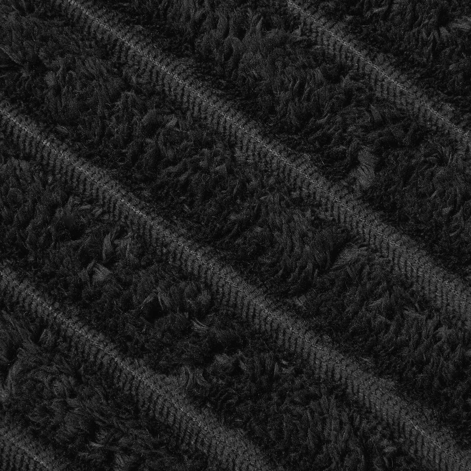 Gooi Deken Zwart 150 x 130 cm Fleece is nu te koop bij PeponiXL, paradijselijk wonen!