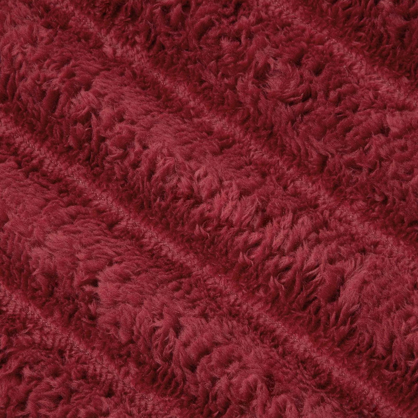 Gooi Deken Bordeaux Rood 150 x 130 cm Fleece is nu te koop bij PeponiXL, paradijselijk wonen!