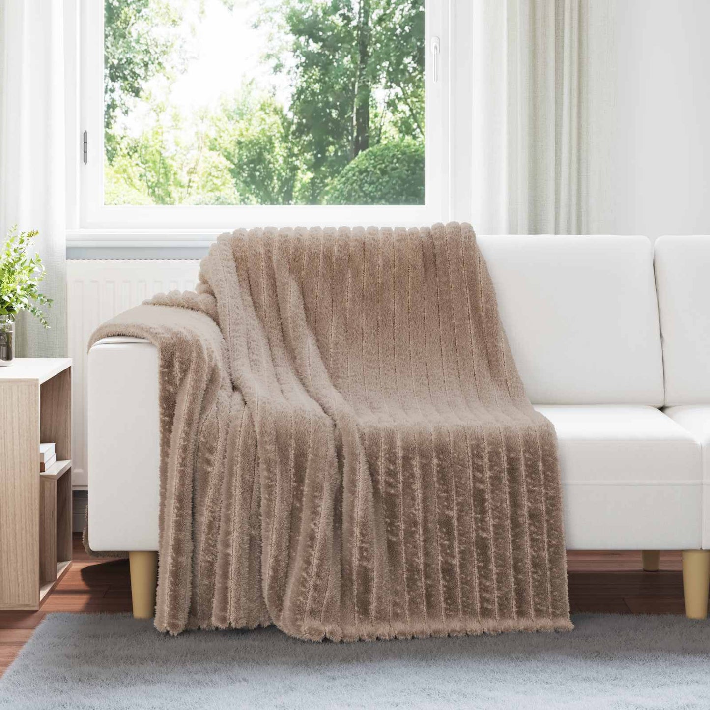 Kleden 6 pcs Kameel 200 x 150 cm Fleece is nu te koop bij PeponiXL, paradijselijk wonen!