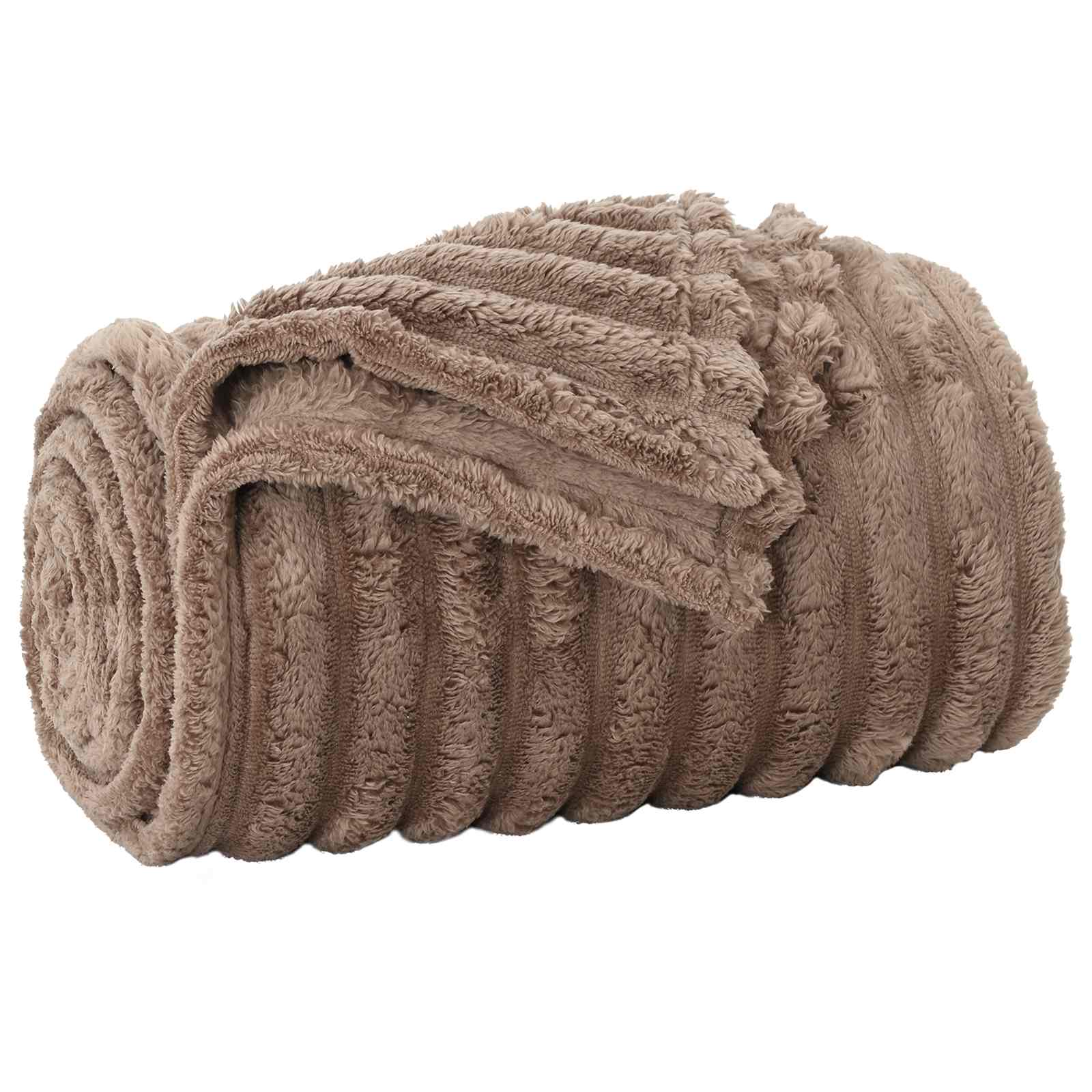 Kleden 6 pcs Kameel 200 x 150 cm Fleece is nu te koop bij PeponiXL, paradijselijk wonen!