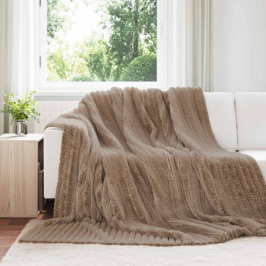 Kleden 6 pcs Kameel 270 x 240 cm Fleece is nu te koop bij PeponiXL, paradijselijk wonen!
