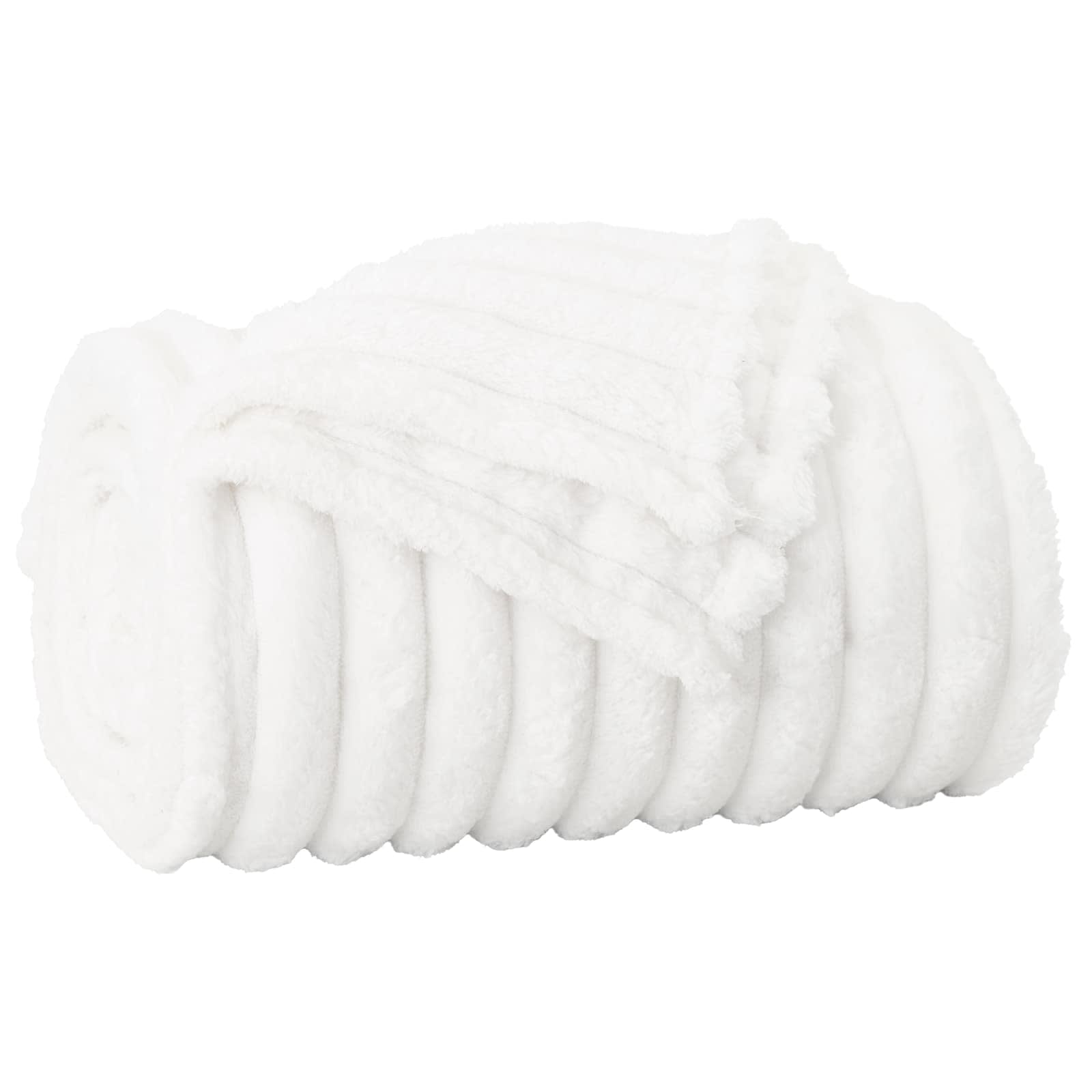 Kleden 6 pcs Wit 150 x 130 cm Fleece is nu te koop bij PeponiXL, paradijselijk wonen!