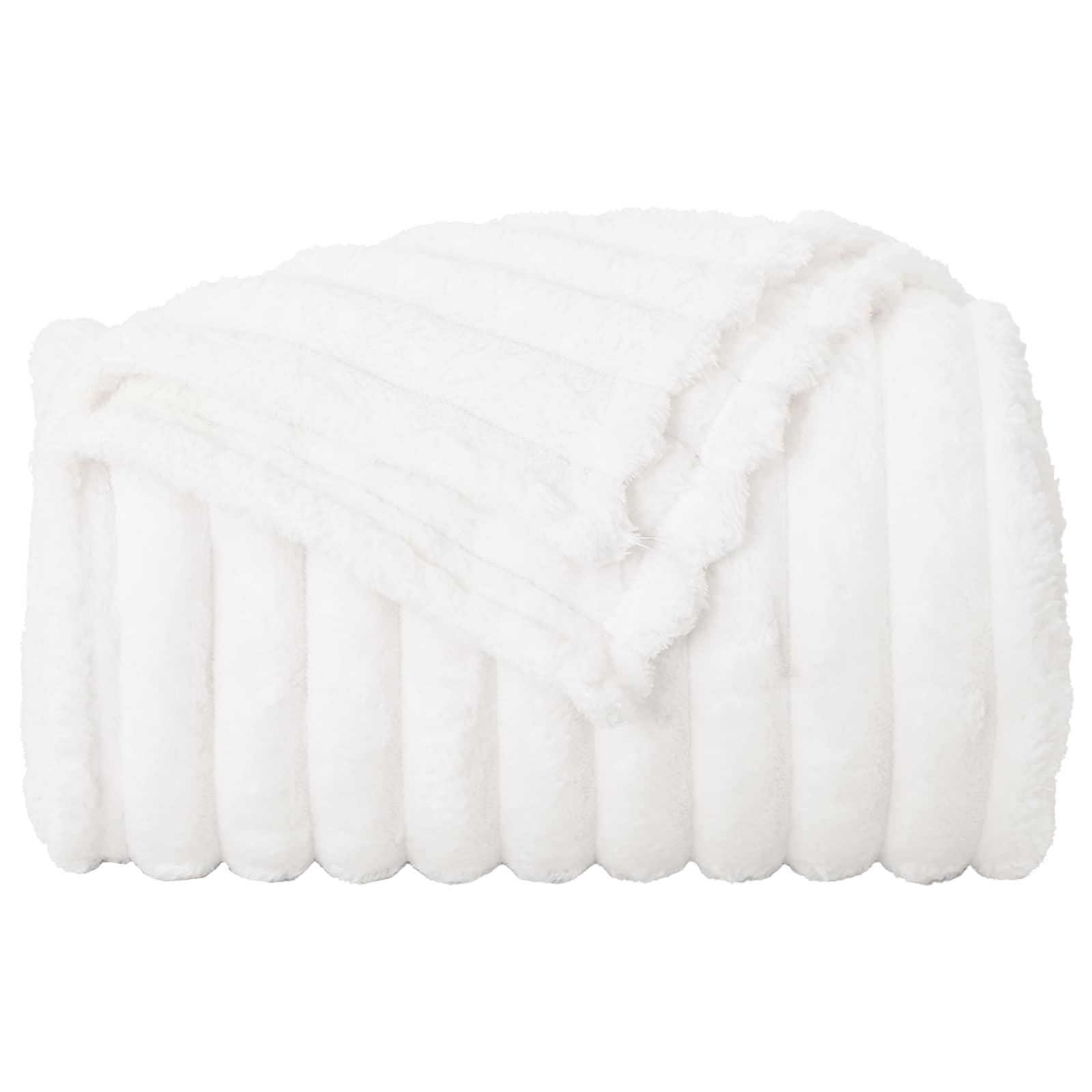 Kleden 6 pcs Wit 150 x 130 cm Fleece is nu te koop bij PeponiXL, paradijselijk wonen!