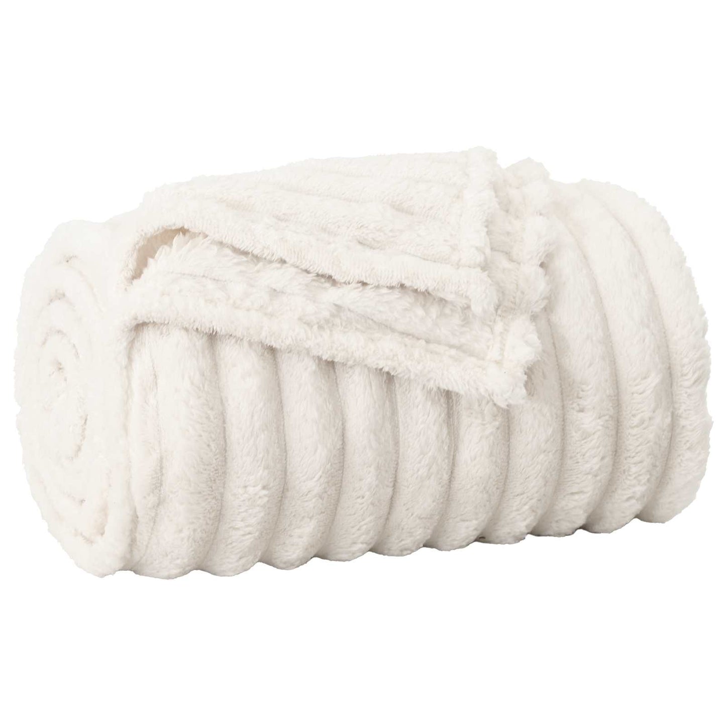Kleden 6 pcs Crème 150 x 130 cm Fleece is nu te koop bij PeponiXL, paradijselijk wonen!