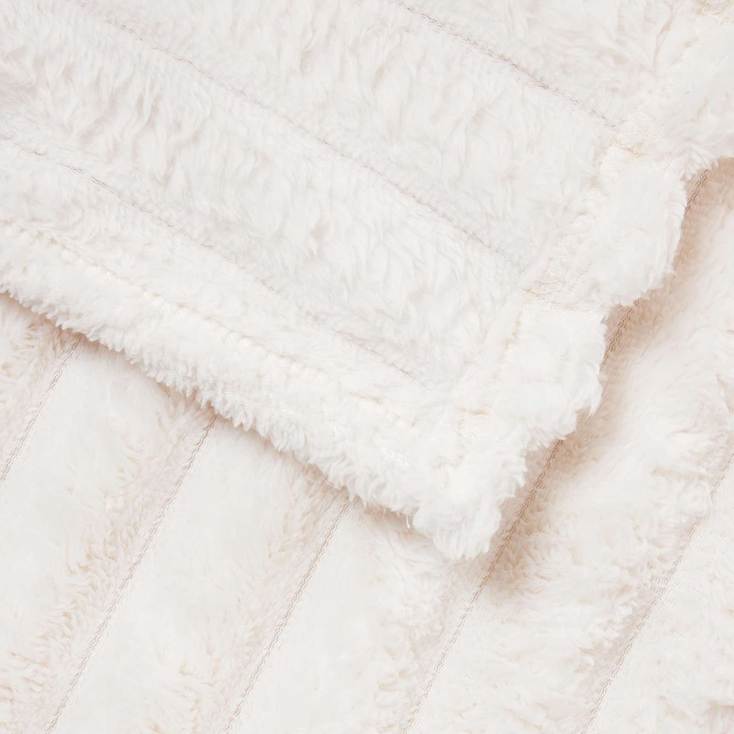 Kleden 6 pcs Crème 240 x 220 cm Fleece is nu te koop bij PeponiXL, paradijselijk wonen!