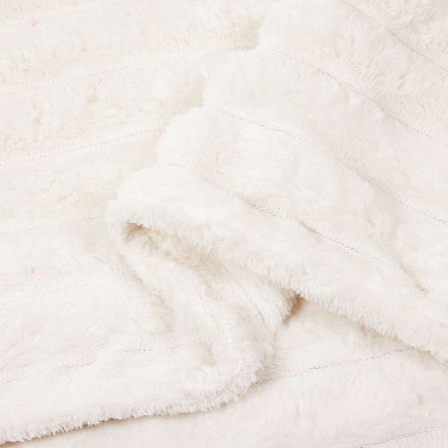 Kleden 6 pcs Crème 240 x 220 cm Fleece is nu te koop bij PeponiXL, paradijselijk wonen!