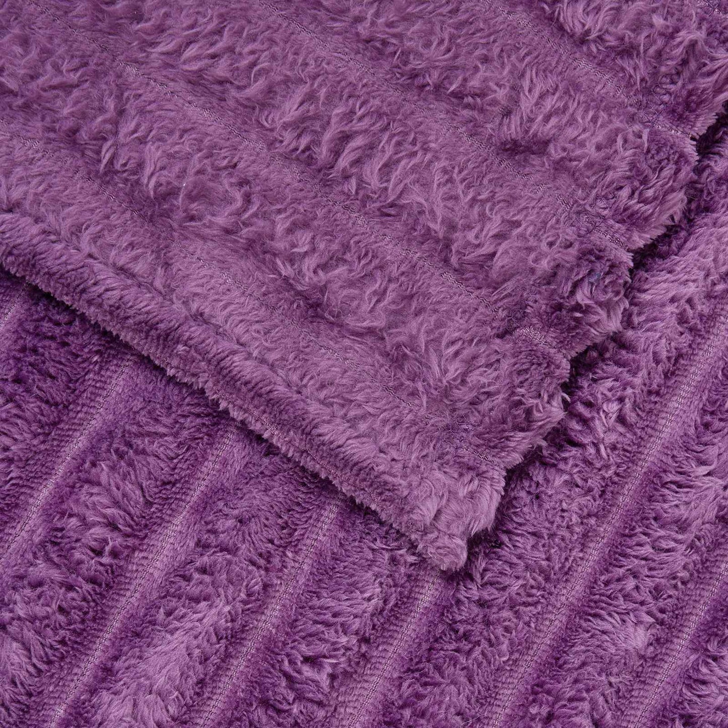 Kleden 6 pcs Paars 150 x 130 cm Fleece is nu te koop bij PeponiXL, paradijselijk wonen!