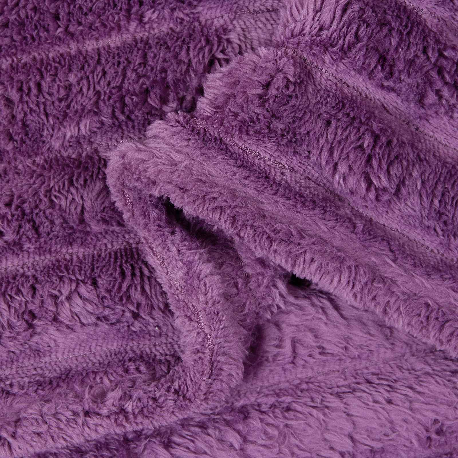 Kleden 6 pcs Paars 150 x 130 cm Fleece is nu te koop bij PeponiXL, paradijselijk wonen!