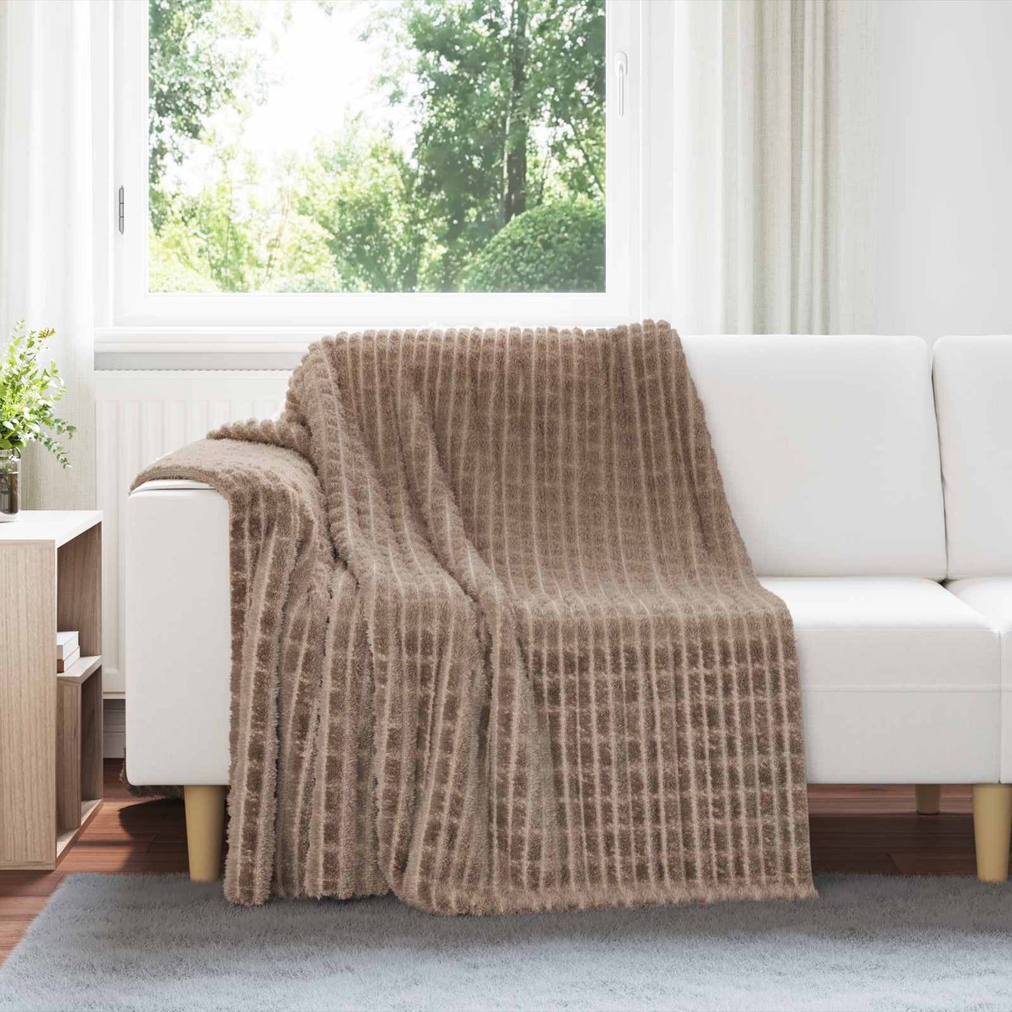 Gooi Deken Kameel 200 x 150 cm Fleece is nu te koop bij PeponiXL, paradijselijk wonen!