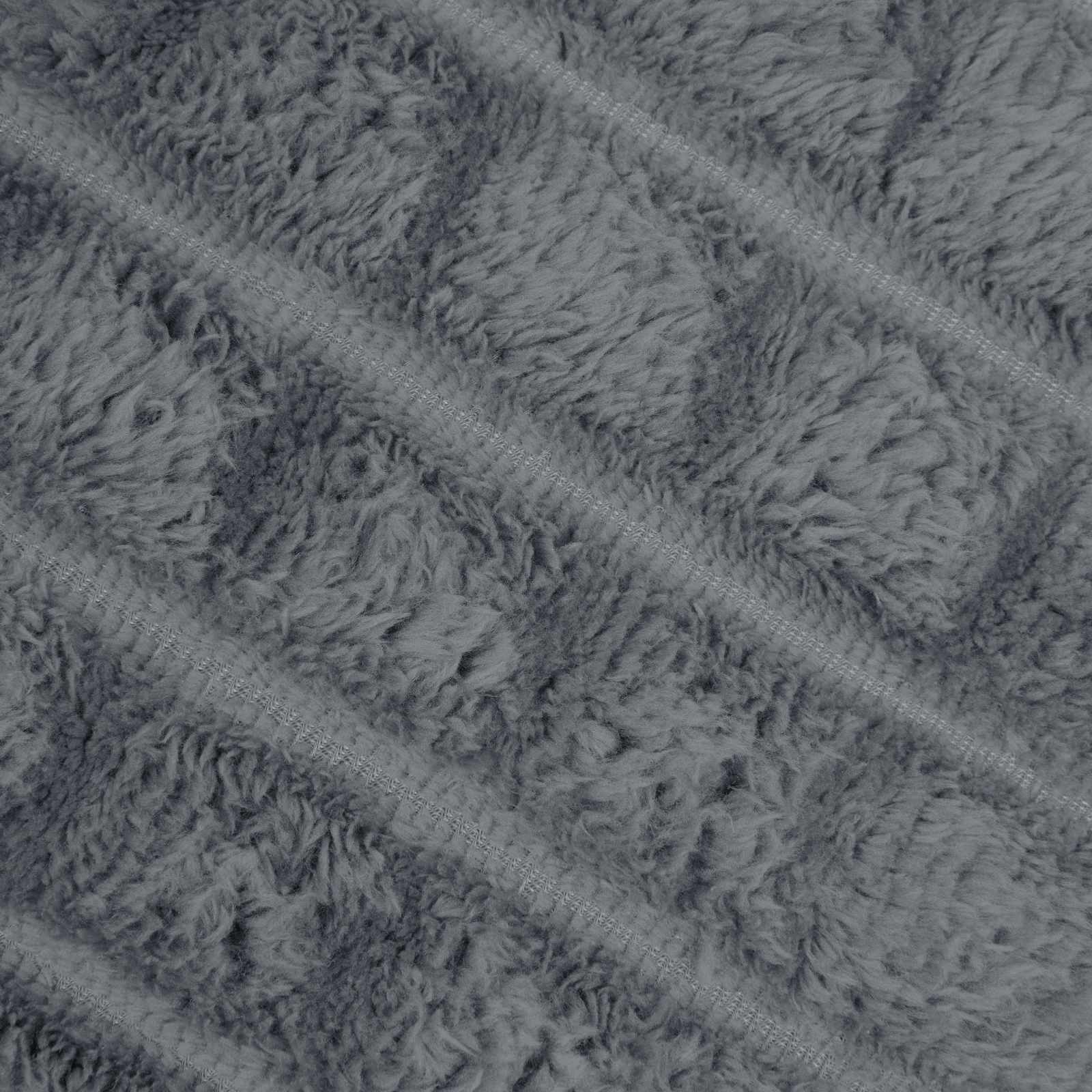 Gooi Deken Donkergrijs 240 x 220 cm Fleece is nu te koop bij PeponiXL, paradijselijk wonen!