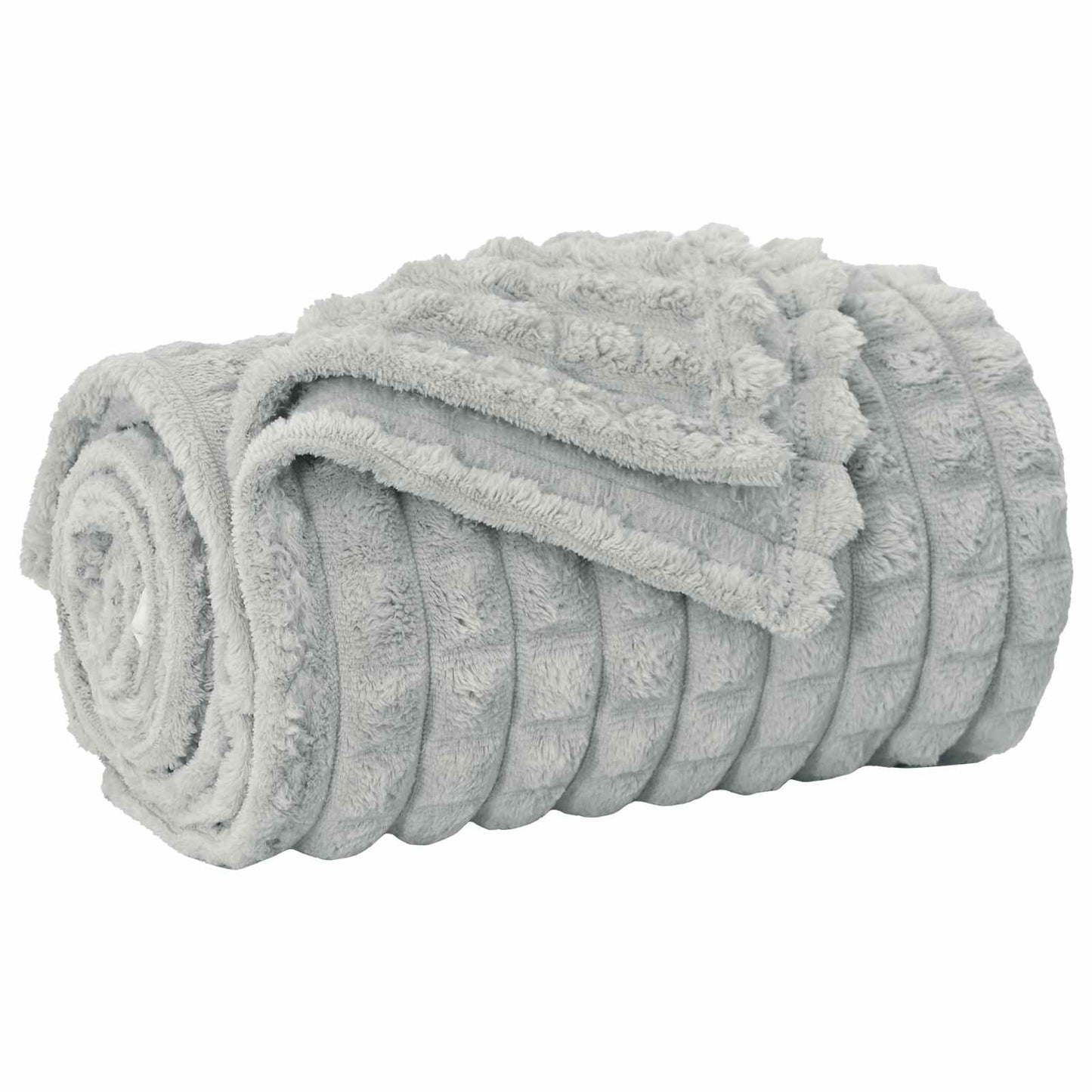 Gooi Deken Grijs 150 x 130 cm Fleece is nu te koop bij PeponiXL, paradijselijk wonen!
