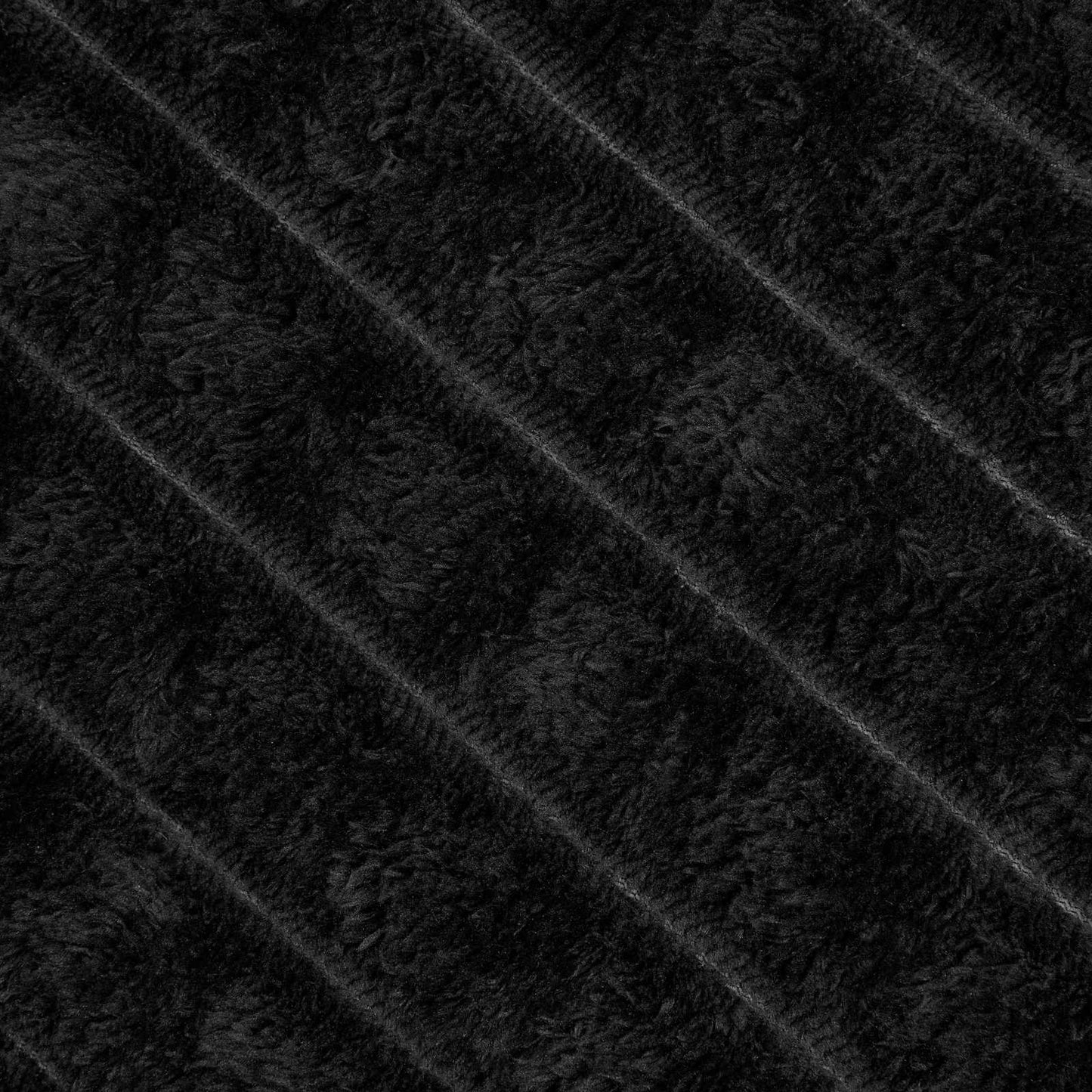 Gooi Deken Zwart 150 x 130 cm Fleece is nu te koop bij PeponiXL, paradijselijk wonen!