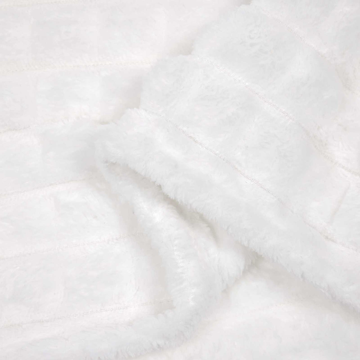 Gooi Deken Wit 150 x 130 cm Fleece is nu te koop bij PeponiXL, paradijselijk wonen!