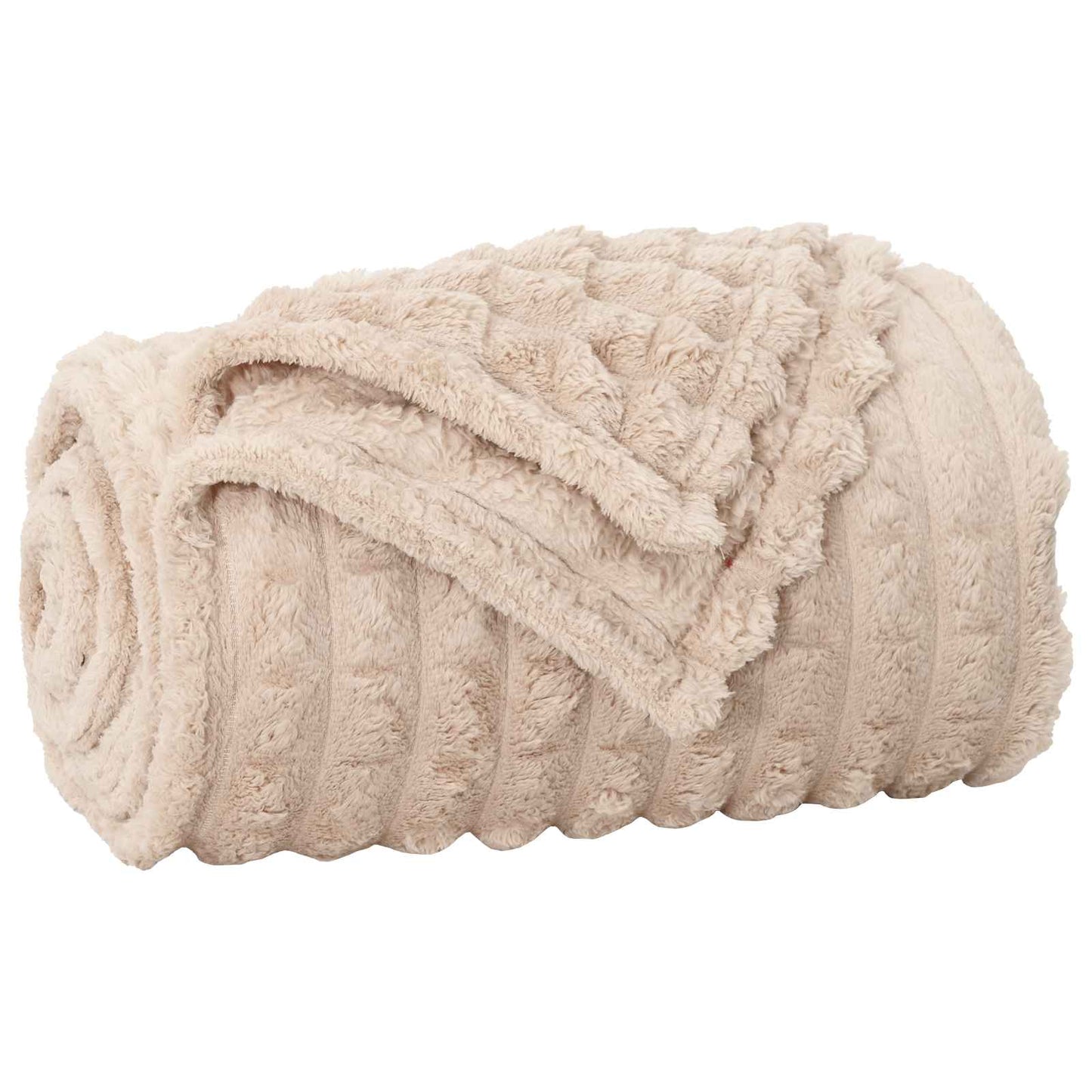 Kleden 6 pcs Beige 150 x 130 cm Fleece is nu te koop bij PeponiXL, paradijselijk wonen!