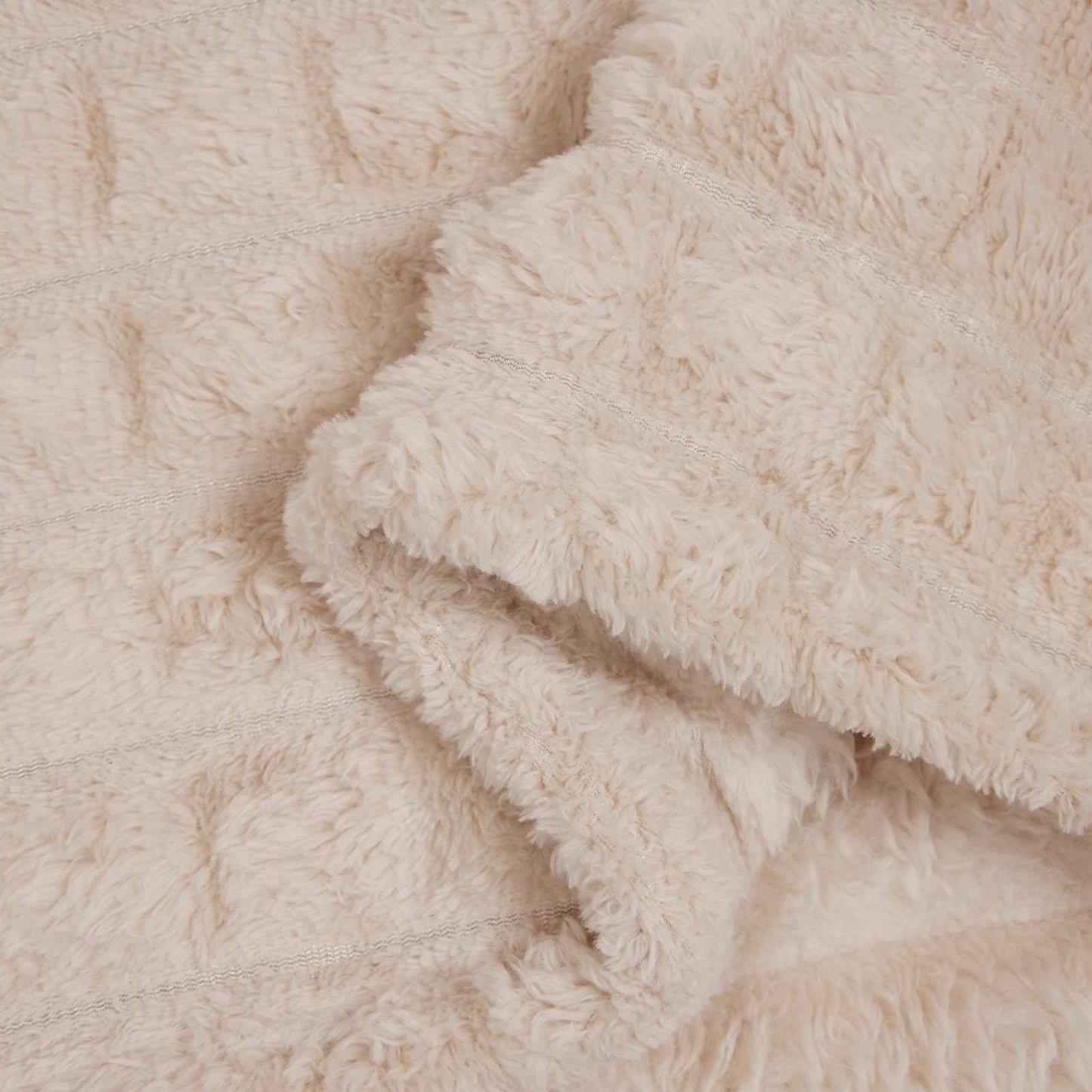 Kleden 6 pcs Beige 200 x 150 cm Fleece is nu te koop bij PeponiXL, paradijselijk wonen!