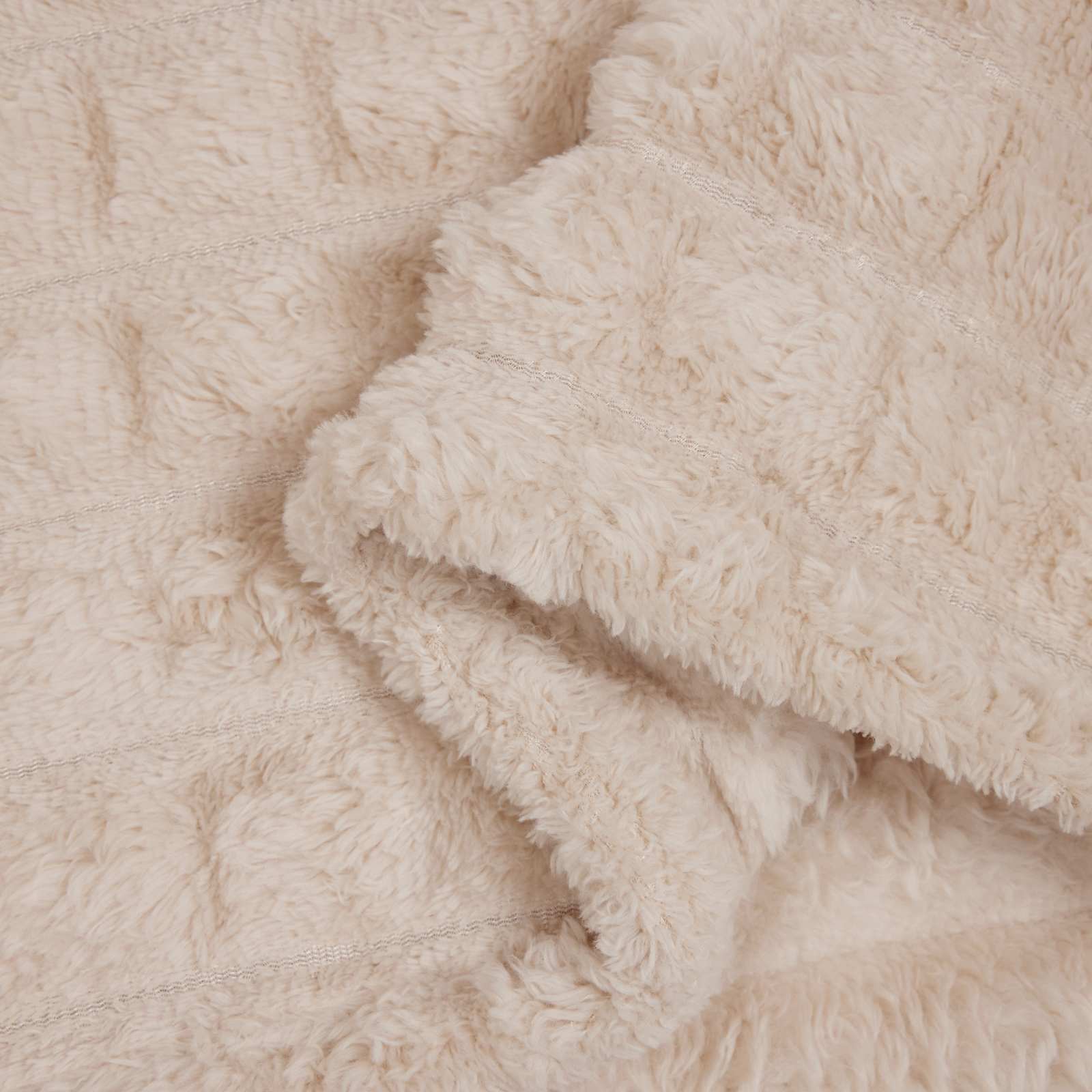 Kleden 6 pcs Beige 200 x 150 cm Fleece is nu te koop bij PeponiXL, paradijselijk wonen!