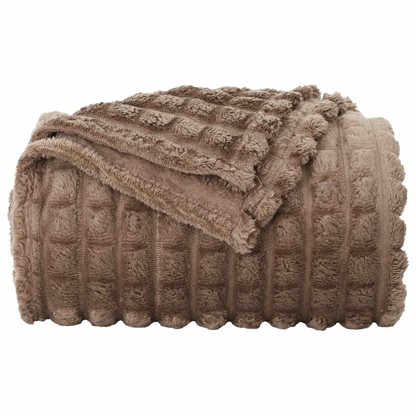 Kleden 6 pcs Kameel 240 x 220 cm Fleece is nu te koop bij PeponiXL, paradijselijk wonen!