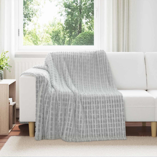 Kleden 6 pcs Grijs 200 x 150 cm Fleece is nu te koop bij PeponiXL, paradijselijk wonen!