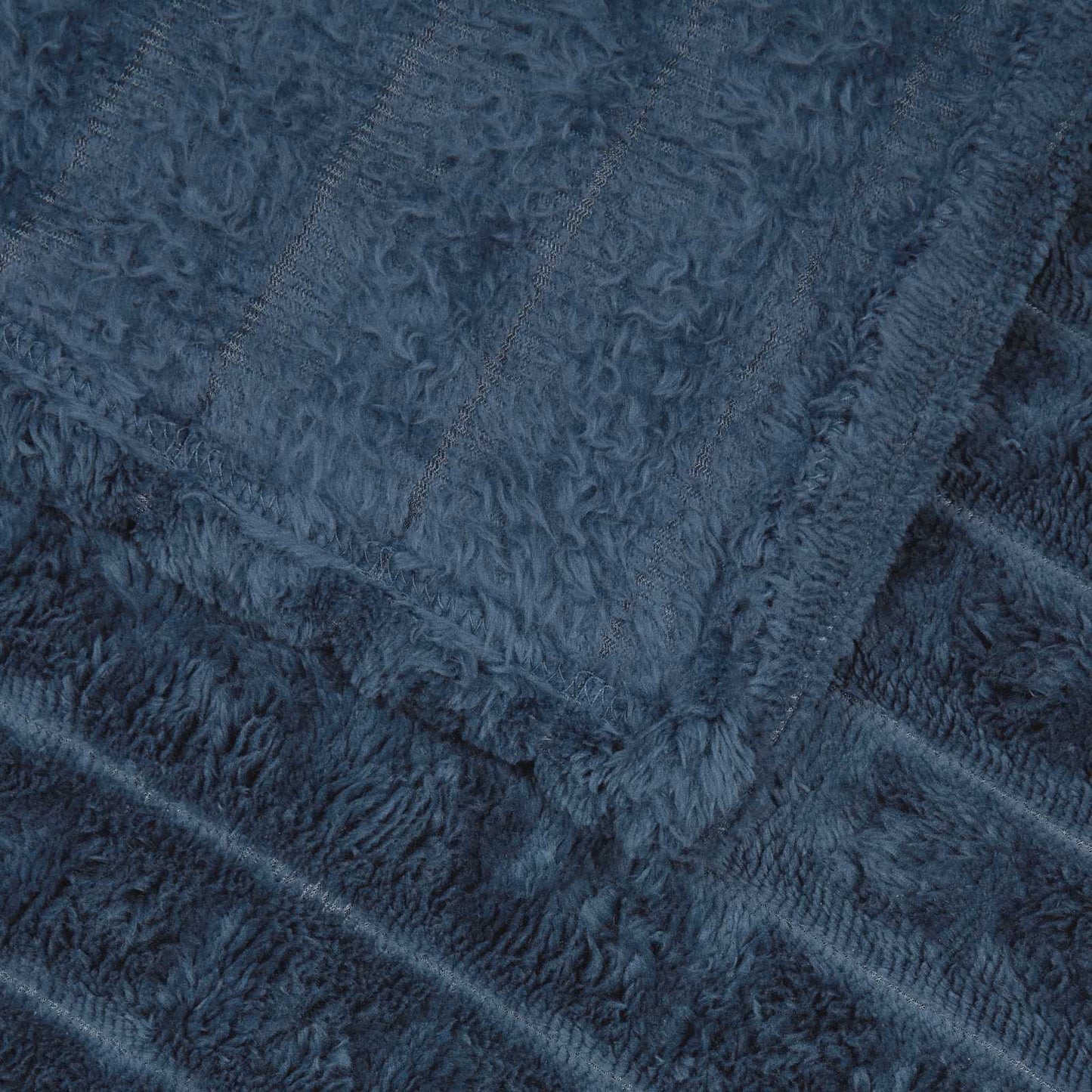 Kleden 6 pcs Marineblauw 240 x 220 cm Fleece is nu te koop bij PeponiXL, paradijselijk wonen!