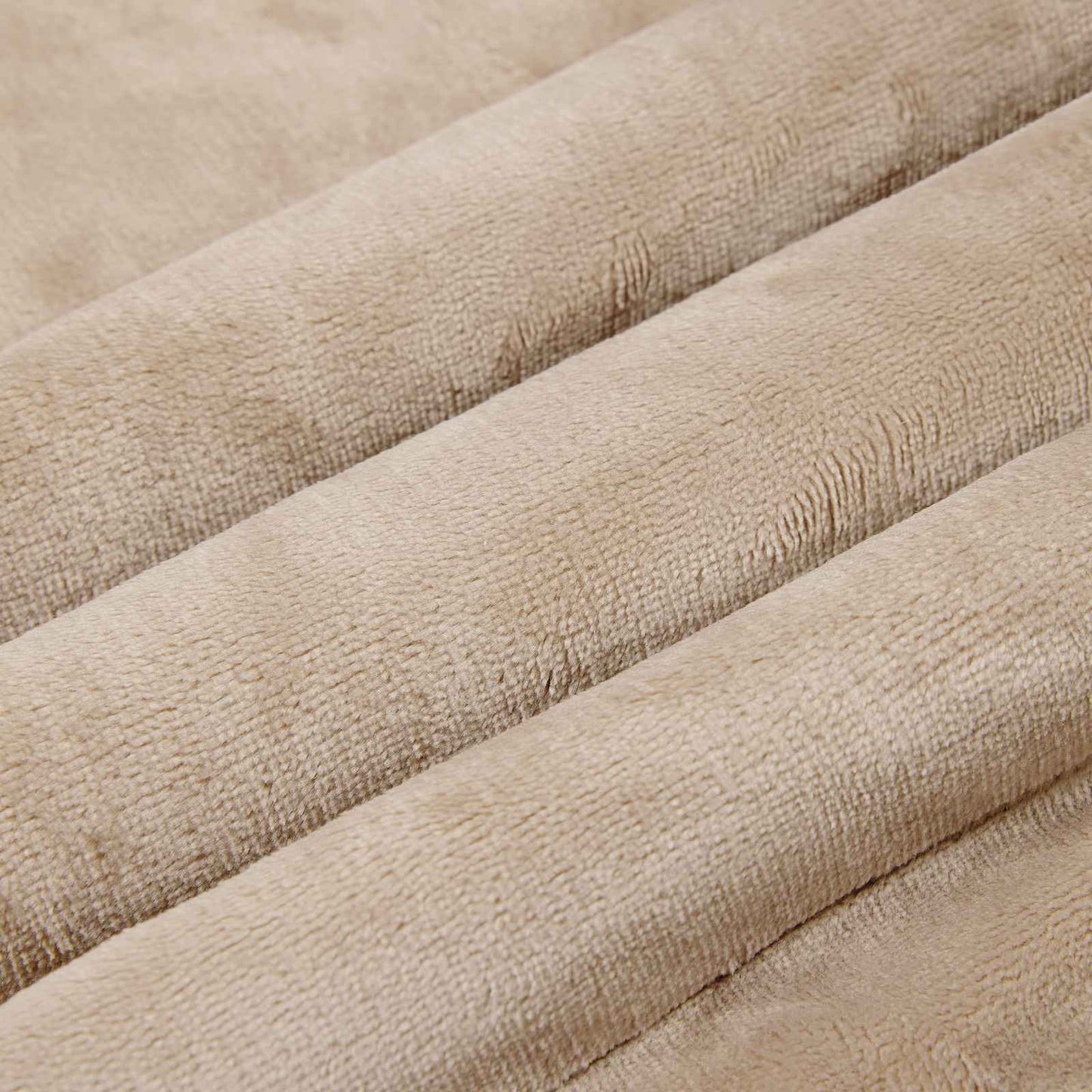 Gooi Deken Beige 130 x 150 cm Fleece is nu te koop bij PeponiXL, paradijselijk wonen!