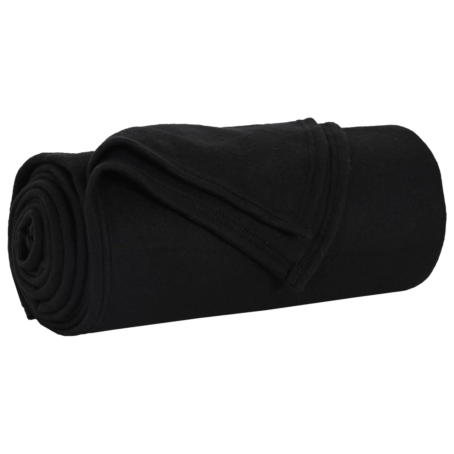 Kleden 6 pcs Zwart 270 x 240 cm Fleece is nu te koop bij PeponiXL, paradijselijk wonen!