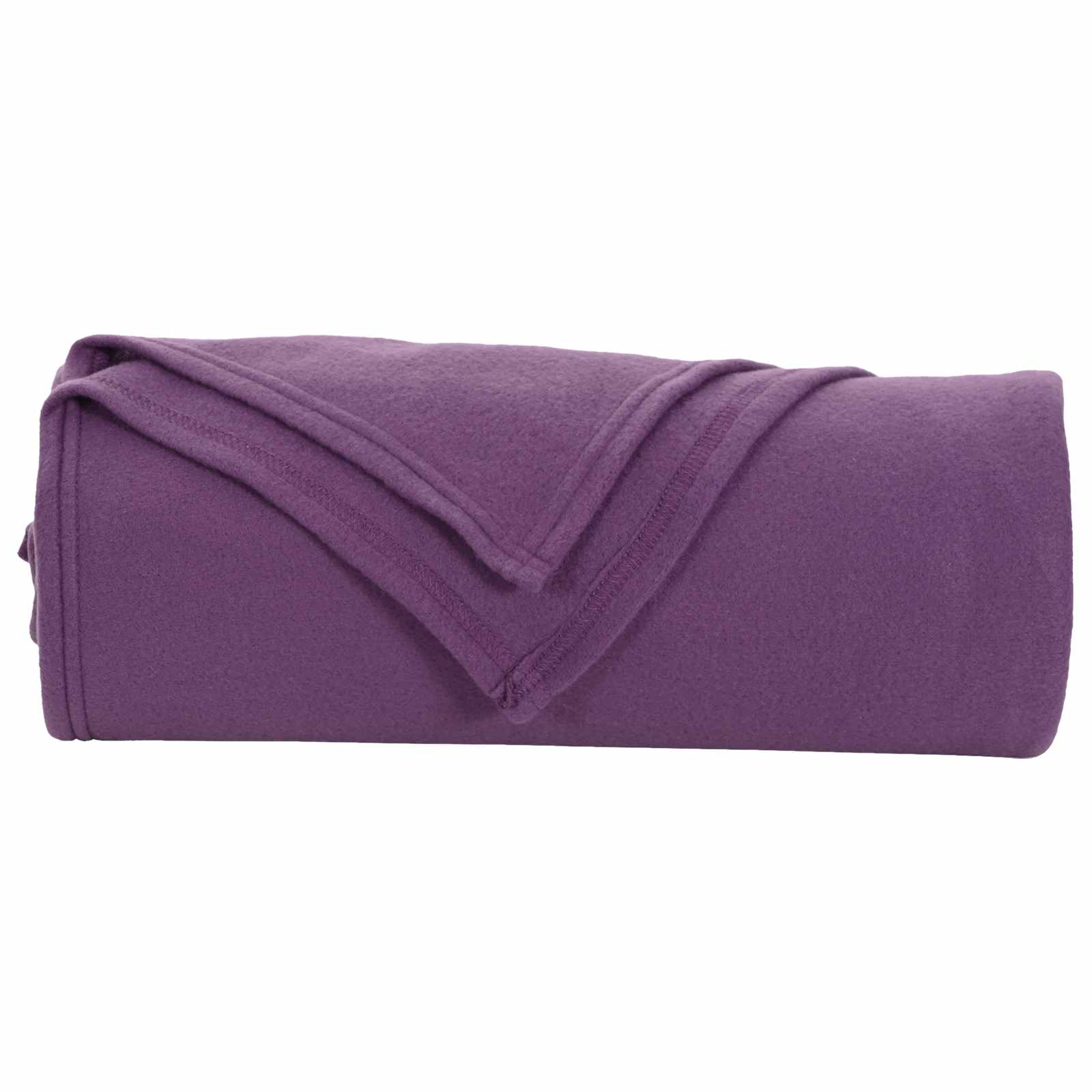 Kleden 6 pcs Paars 240 x 220 cm Fleece is nu te koop bij PeponiXL, paradijselijk wonen!