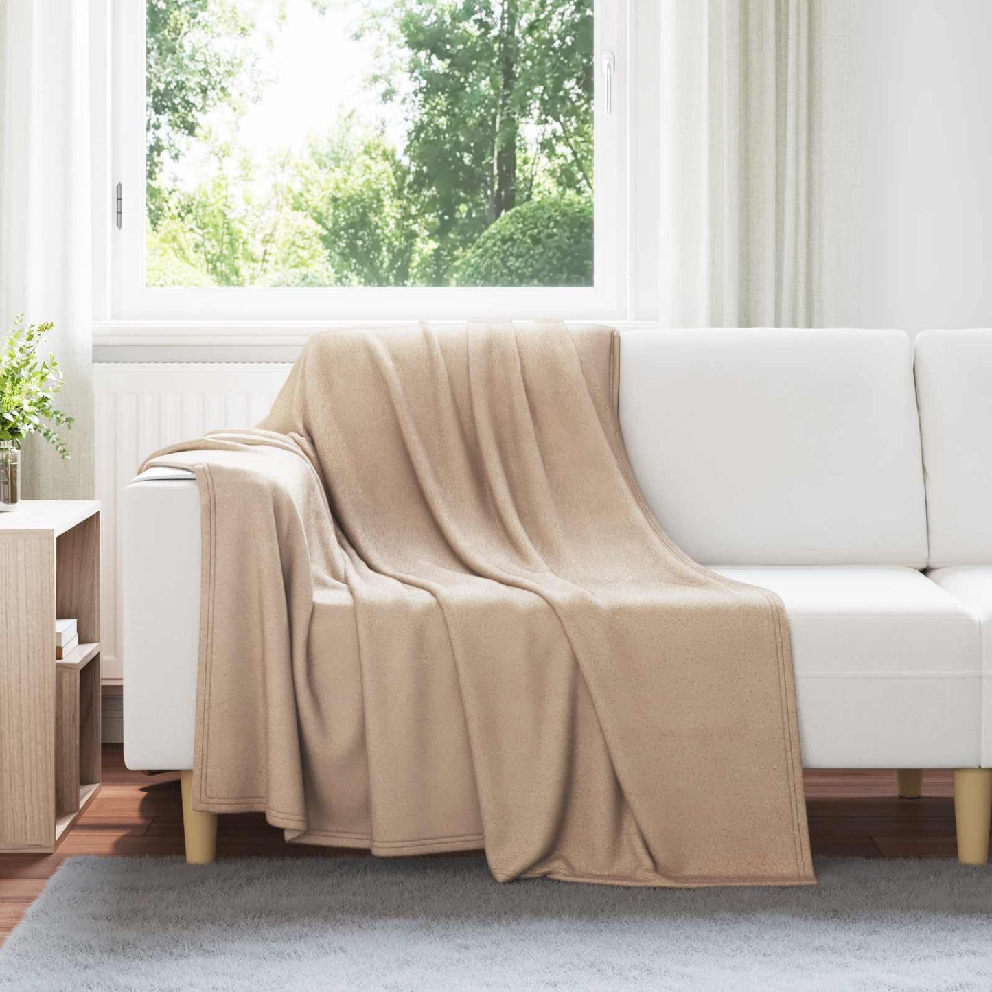 Kleden 24 pcs Kameel 200 x 150 cm Fleece is nu te koop bij PeponiXL, paradijselijk wonen!