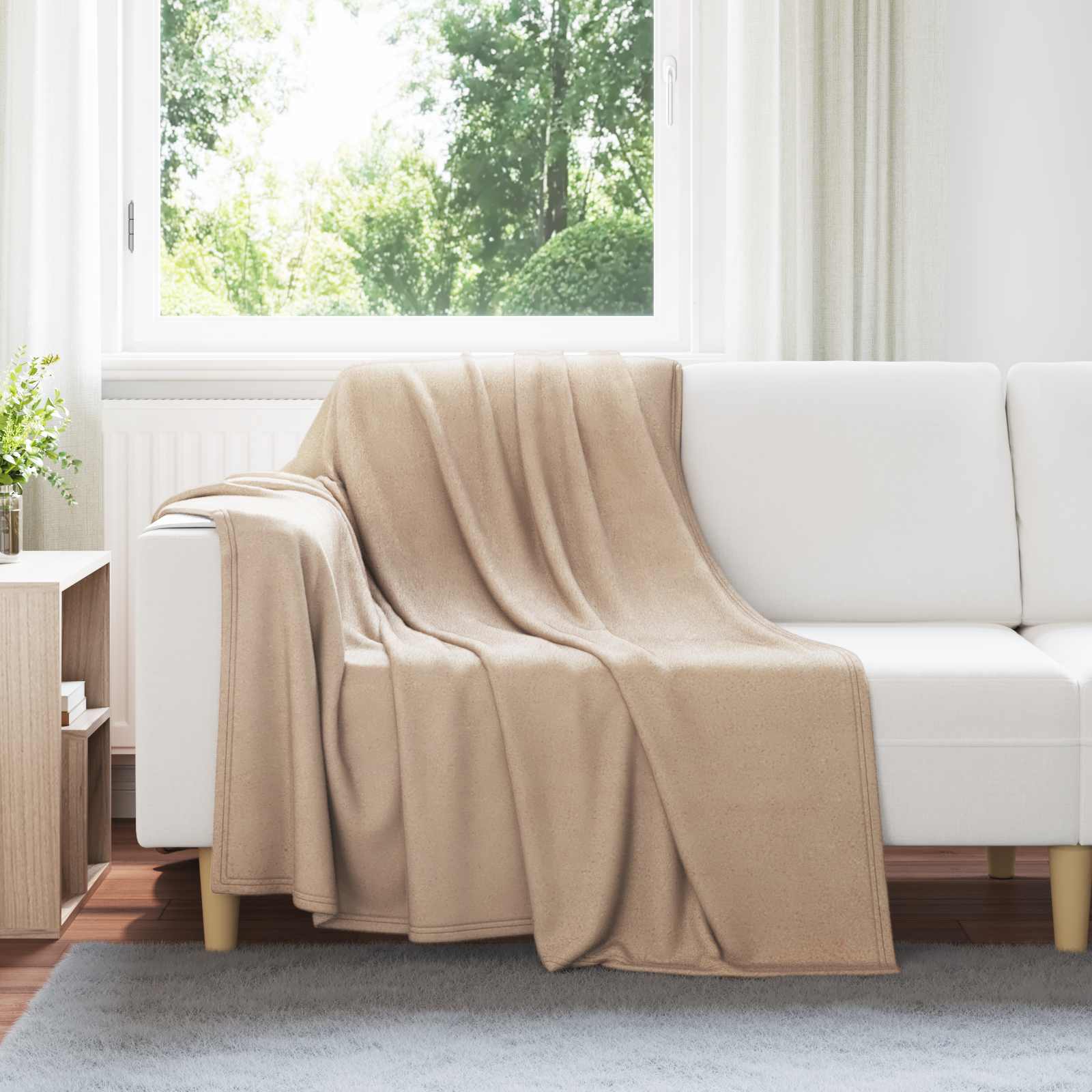 Kleden 24 pcs Kameel 200 x 150 cm Fleece is nu te koop bij PeponiXL, paradijselijk wonen!