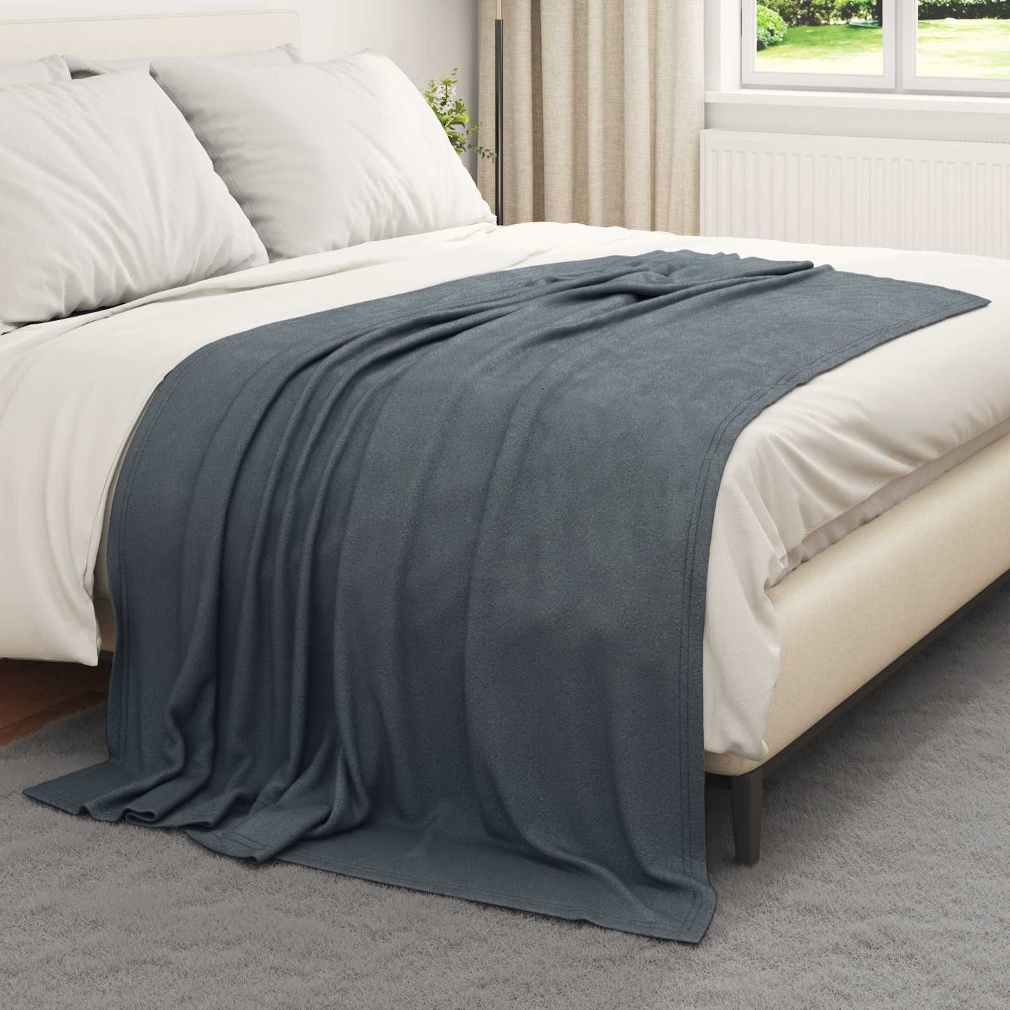 Kleden 24 pcs Donkergrijs 200 x 150 cm Fleece is nu te koop bij PeponiXL, paradijselijk wonen!