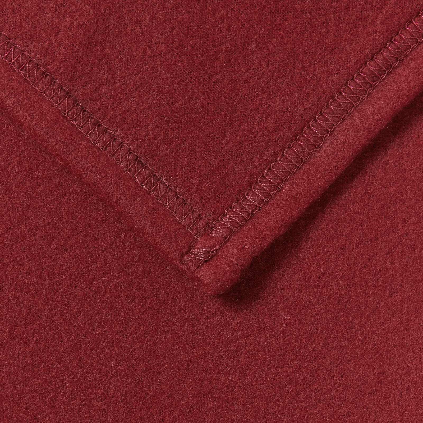 Kleden 24 pcs Bordeaux Rood 170 x 130 cm Fleece is nu te koop bij PeponiXL, paradijselijk wonen!