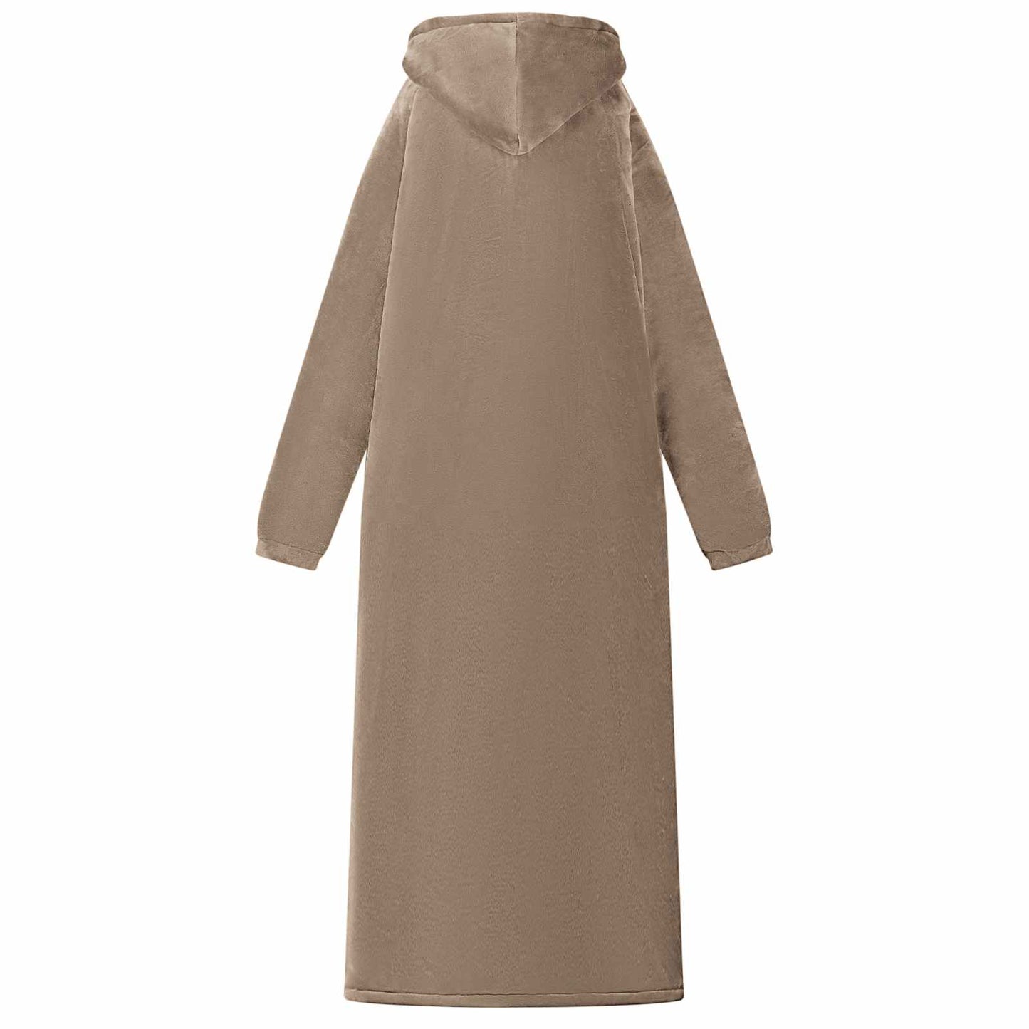 Deken hoodie Kameel L Fleece en Flanel is nu te koop bij PeponiXL, paradijselijk wonen!