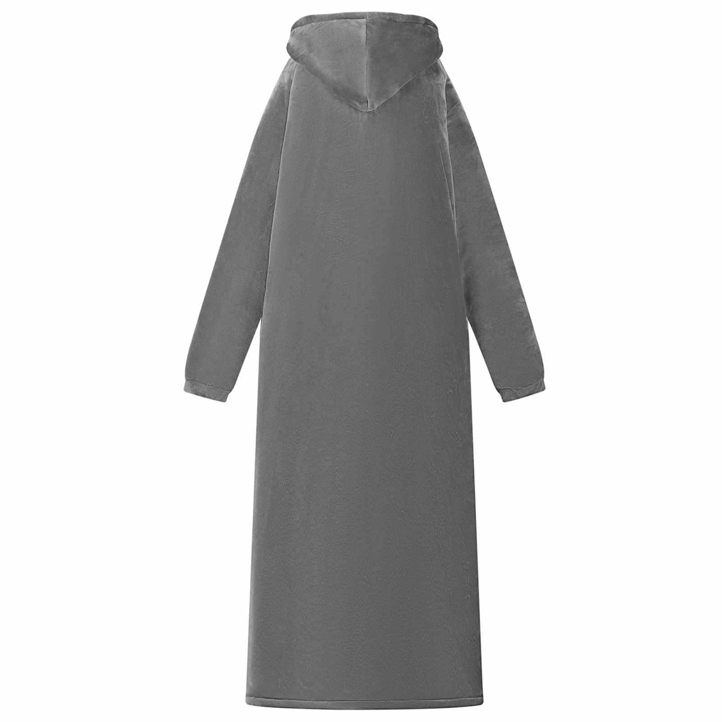 Deken hoodie Donkergrijs M Fleece en Flanel is nu te koop bij PeponiXL, paradijselijk wonen!