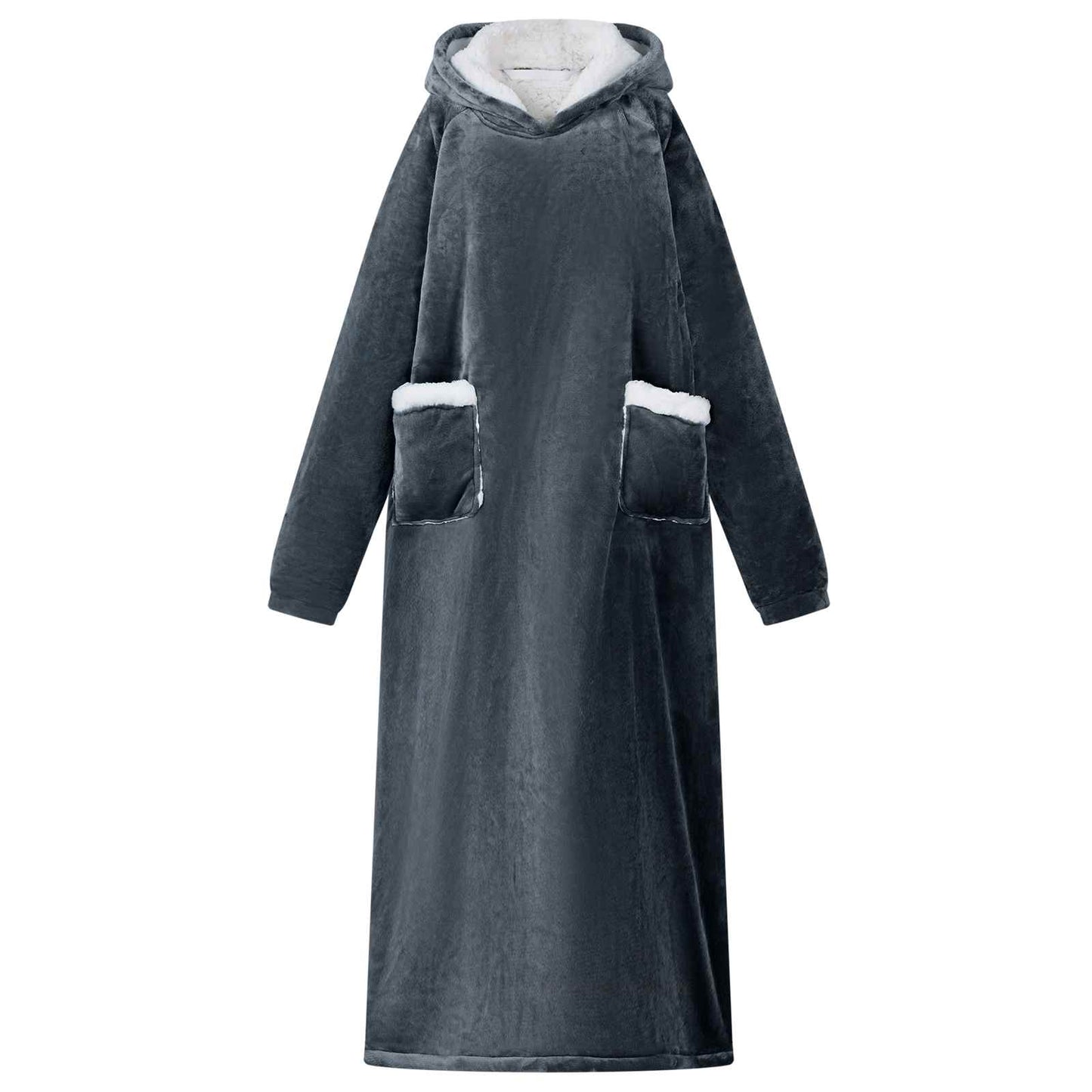 Deken hoodie Marineblauw M Fleece en Flanel is nu te koop bij PeponiXL, paradijselijk wonen!