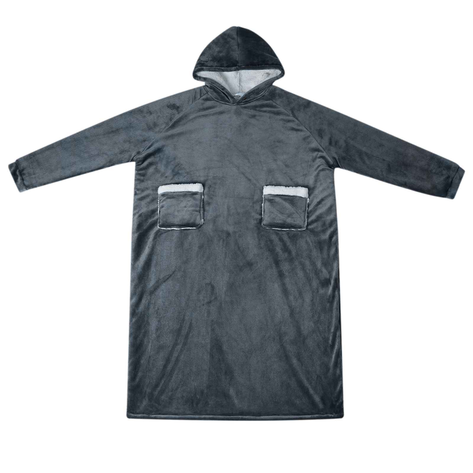 Deken hoodie Marineblauw L Fleece en Flanel is nu te koop bij PeponiXL, paradijselijk wonen!