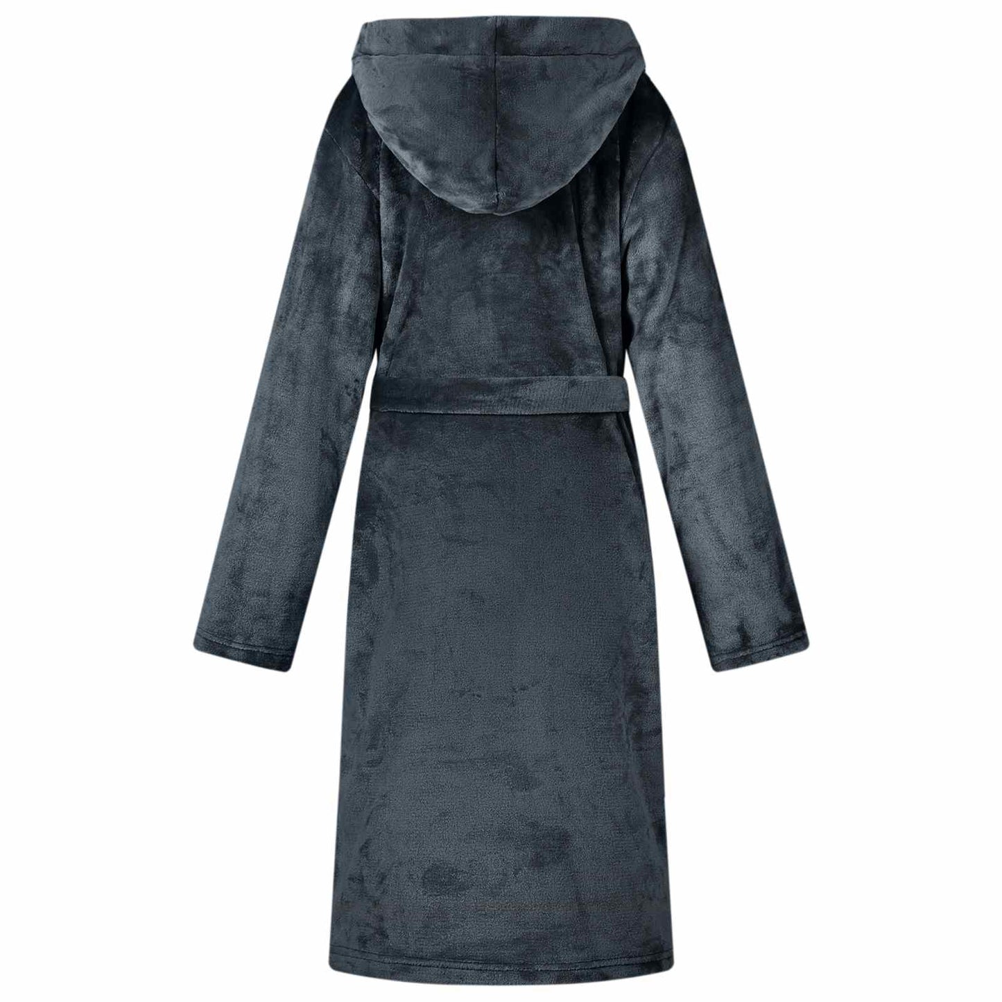 Badjas Hoodie Marineblauw xxl Flanel is nu te koop bij PeponiXL, paradijselijk wonen!