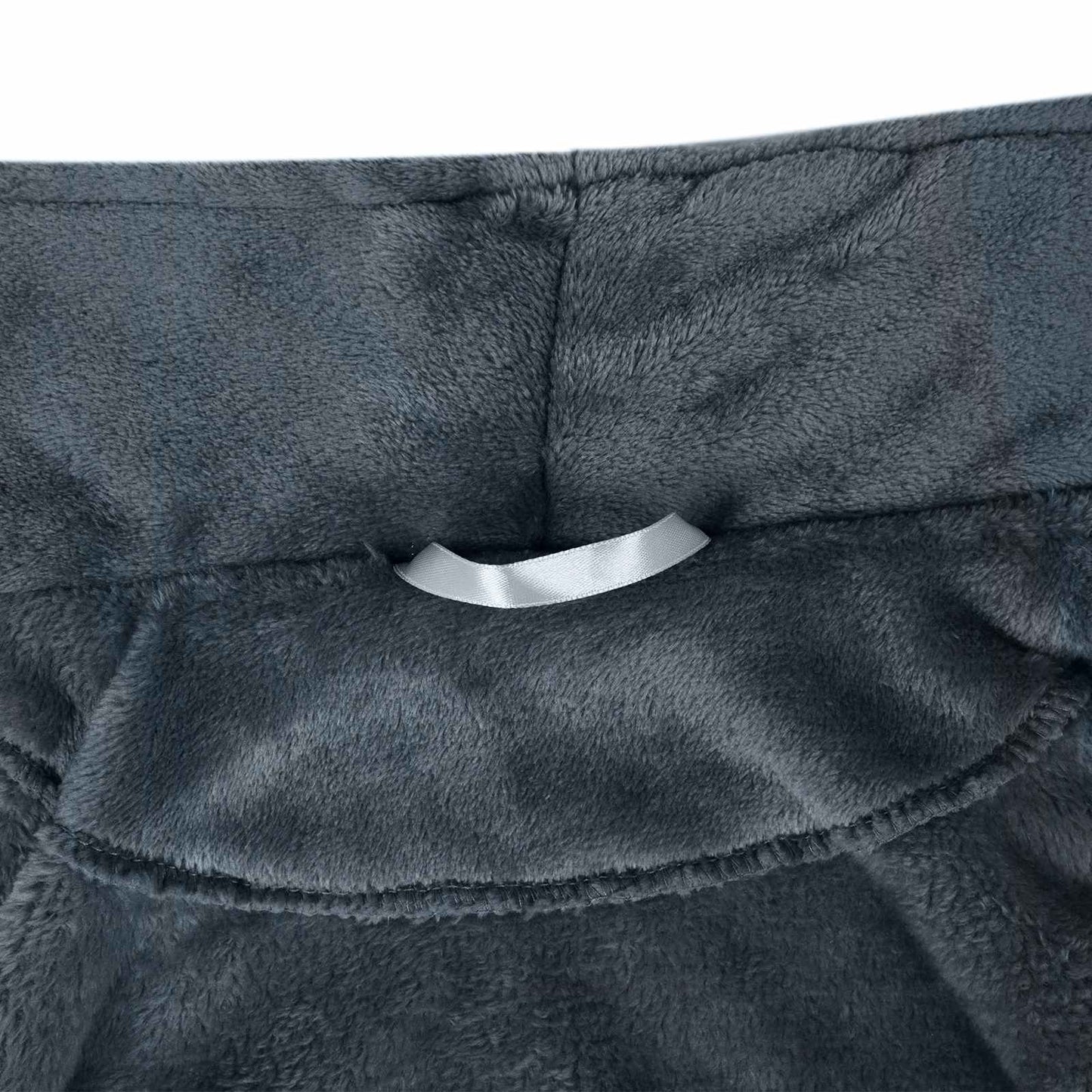 Badjas zonder Kap Marineblauw xxxl Flanel is nu te koop bij PeponiXL, paradijselijk wonen!