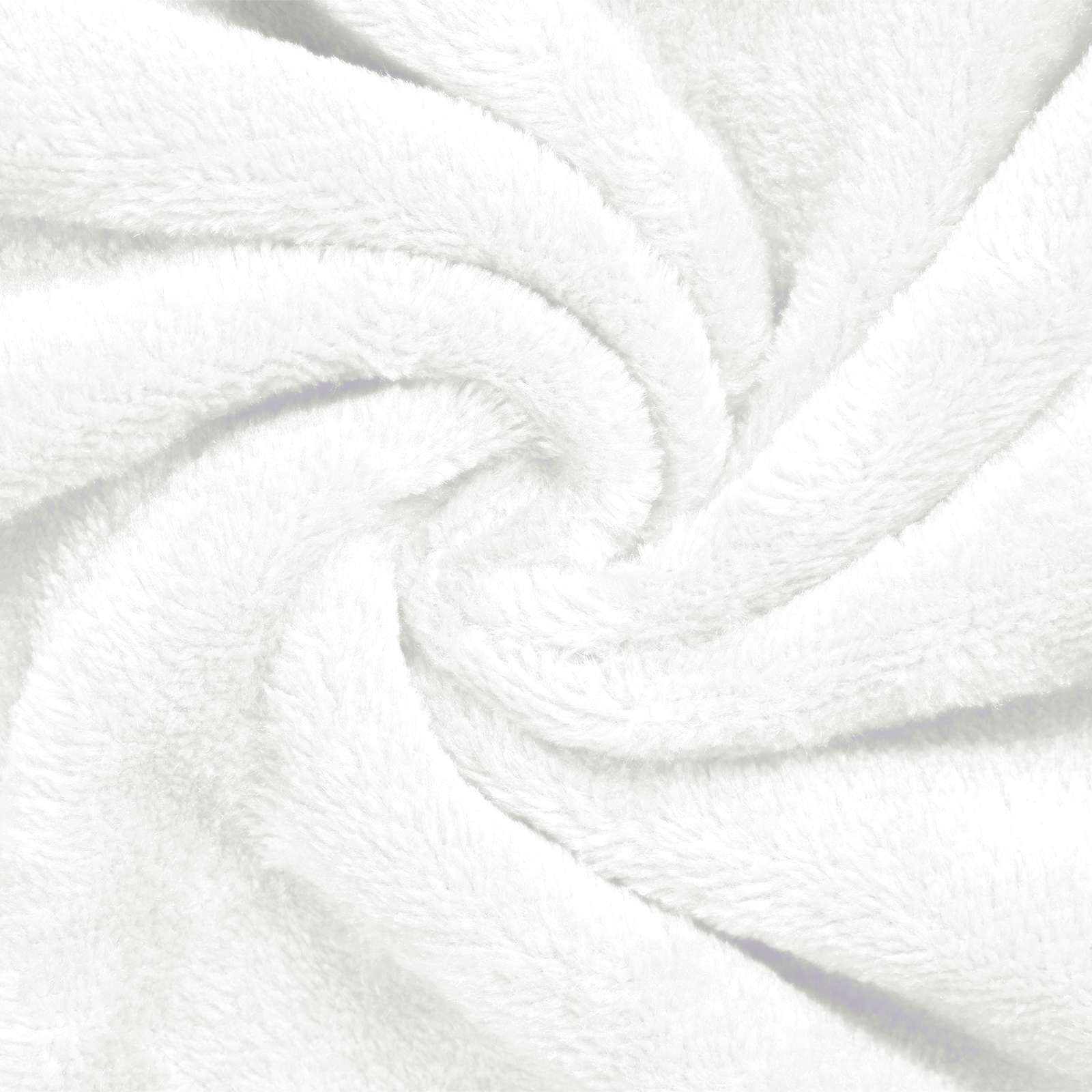 Badjas zonder Kap Wit s Flanel is nu te koop bij PeponiXL, paradijselijk wonen!