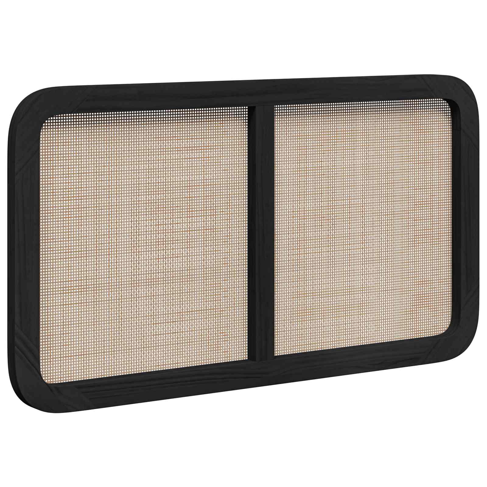 Hoofdbord met hoofdeinde Zwart 100 x 55 x 3 cm Rattan is nu te koop bij PeponiXL, paradijselijk wonen!