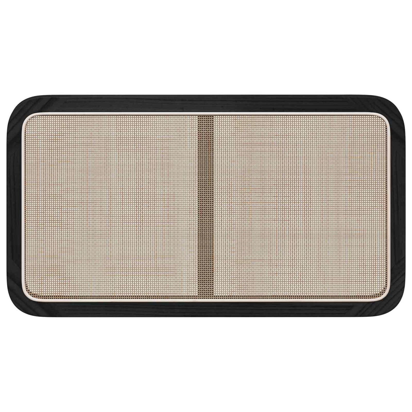 Hoofdbord met hoofdeinde Zwart 100 x 55 x 3 cm Rattan is nu te koop bij PeponiXL, paradijselijk wonen!