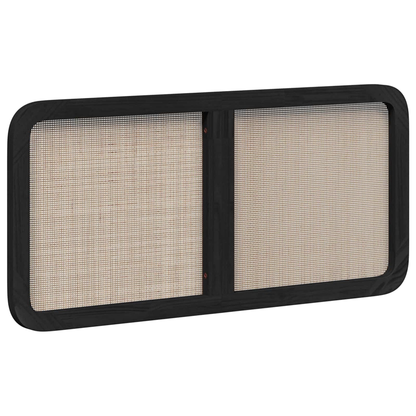 Hoofdbord met hoofdeinde Zwart 120 x 55 x 3 cm Rattan is nu te koop bij PeponiXL, paradijselijk wonen!