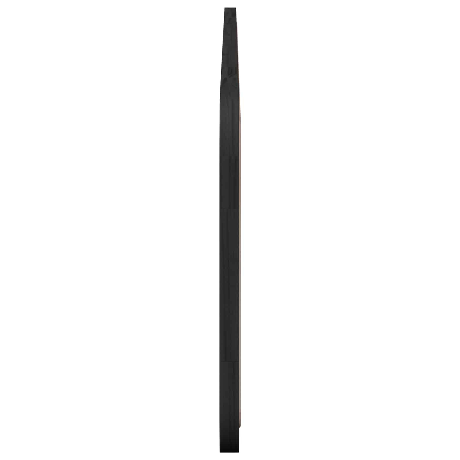 Hoofdbord met hoofdeinde Zwart 200 x 55 x 3 cm Rattan is nu te koop bij PeponiXL, paradijselijk wonen!