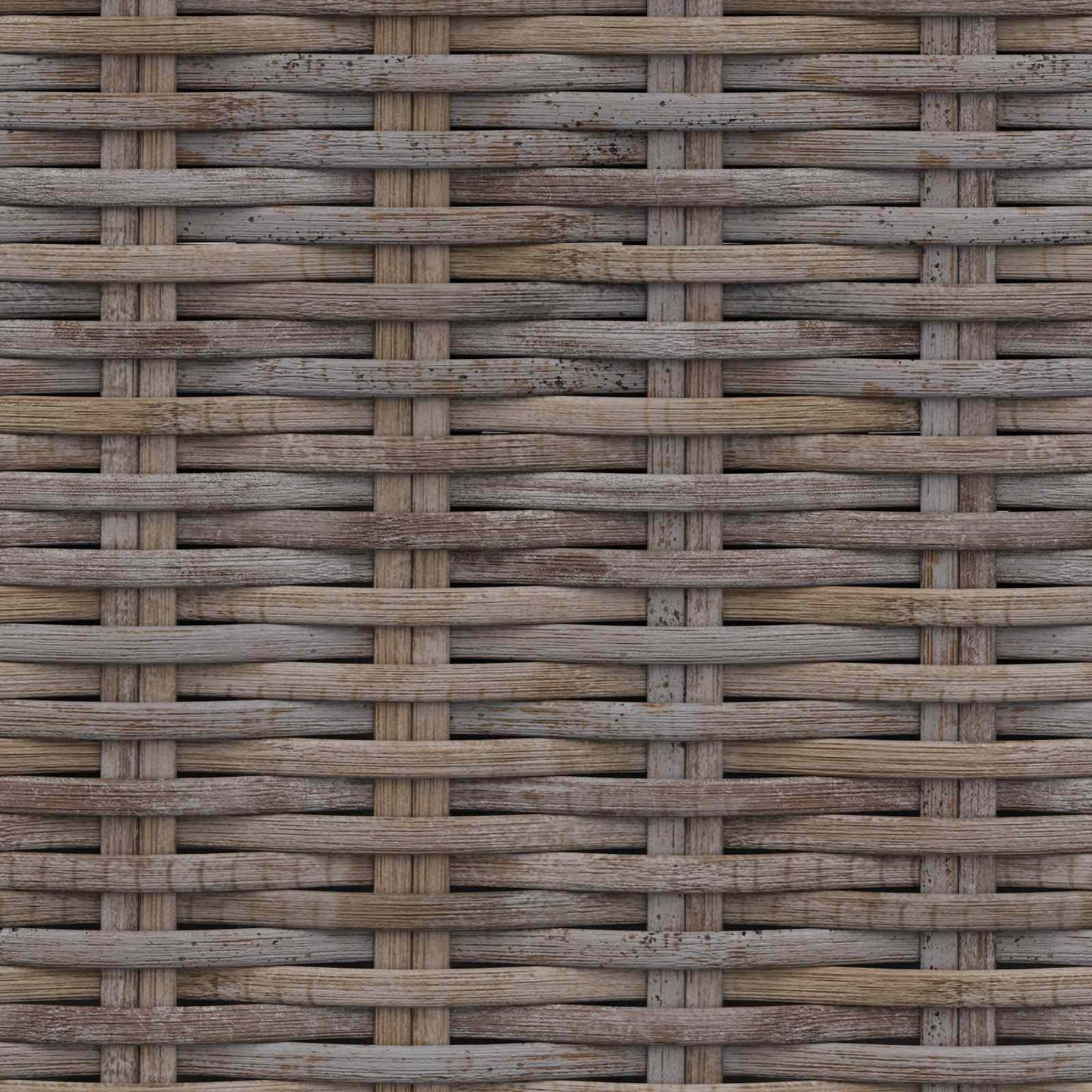 Opslagbank met kussen met opslag Grijs 110 x 40 x 50 cm Rattan is nu te koop bij PeponiXL, paradijselijk wonen!