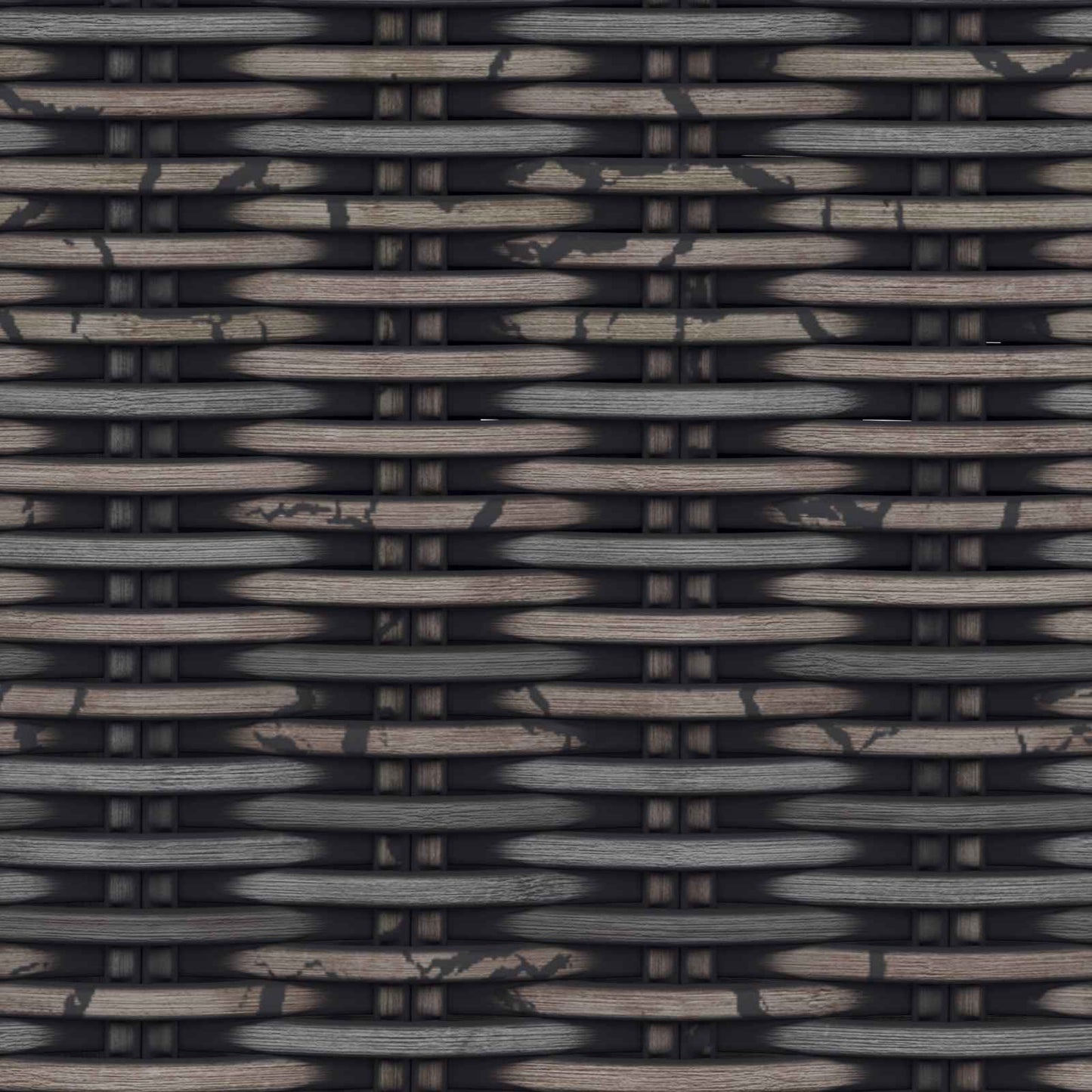 Opslagbank met kussen Zwart gewassen 110 x 40 x 50 cm Rattan is nu te koop bij PeponiXL, paradijselijk wonen!