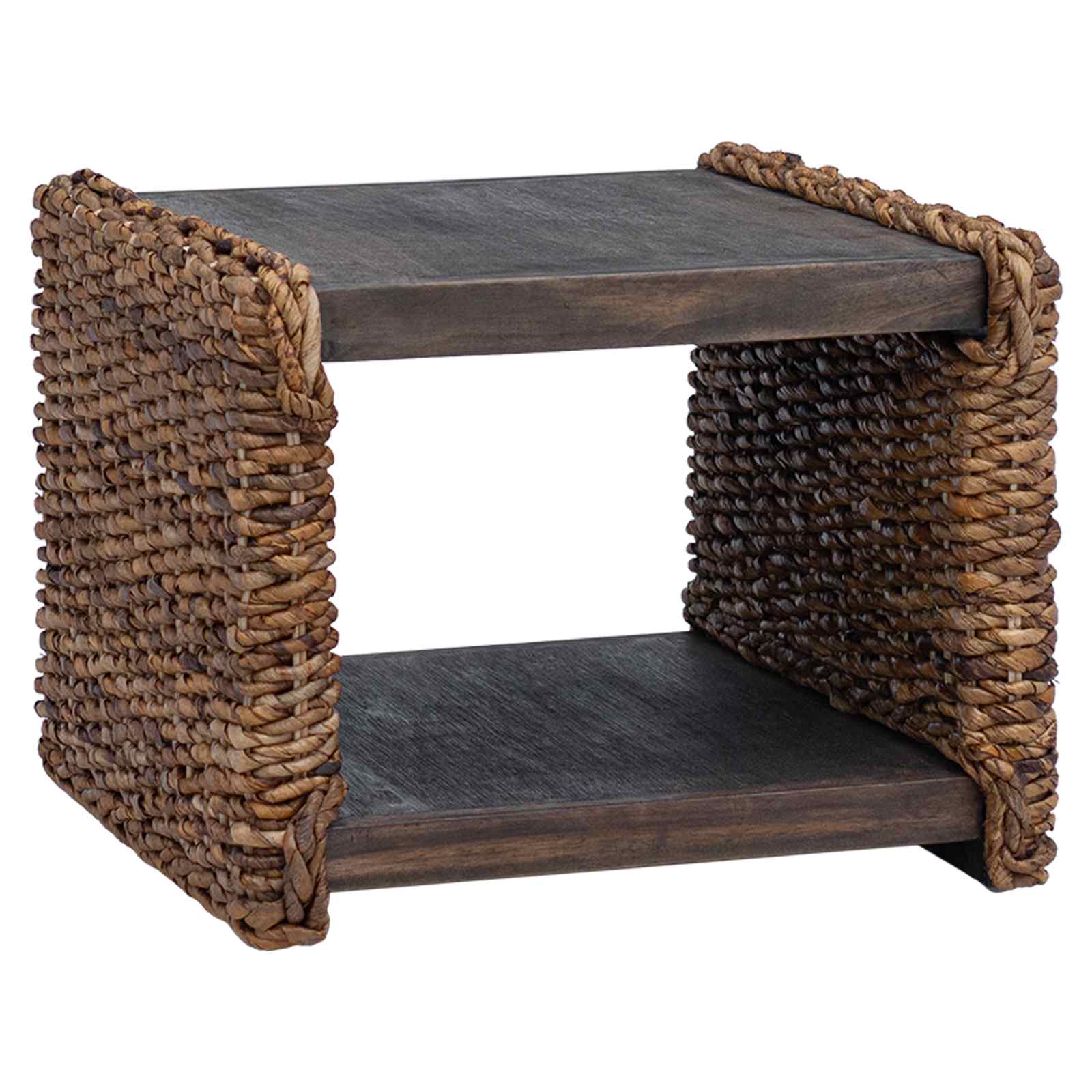 Salontafel Naturel 45 x 45 x 45 cm Massief Mahoniehout is nu te koop bij PeponiXL, paradijselijk wonen!