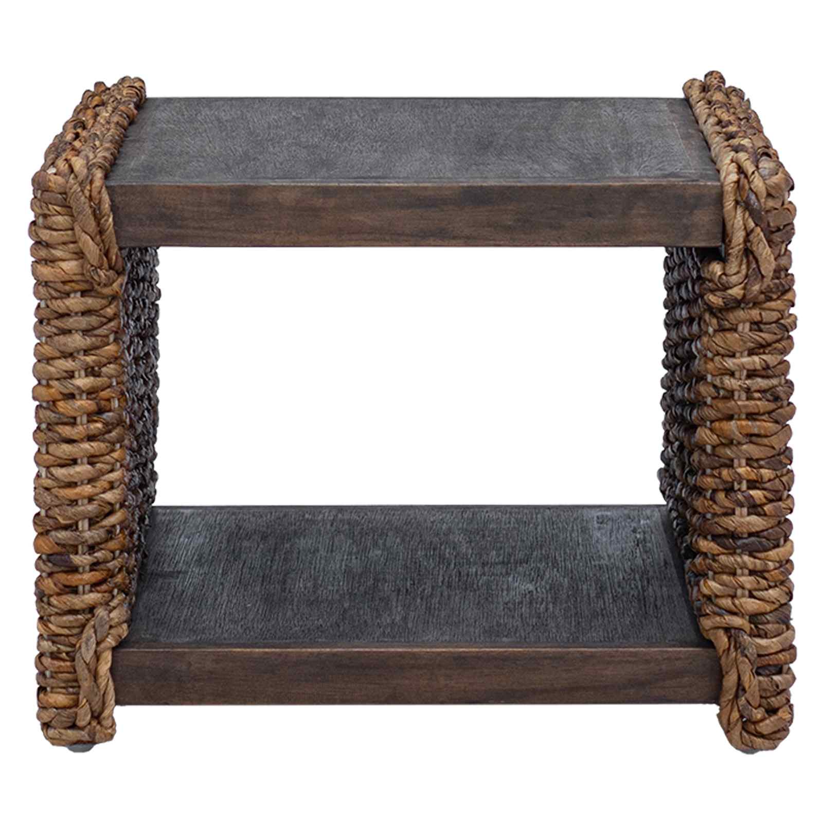 Salontafel Naturel 45 x 45 x 45 cm Massief Mahoniehout is nu te koop bij PeponiXL, paradijselijk wonen!